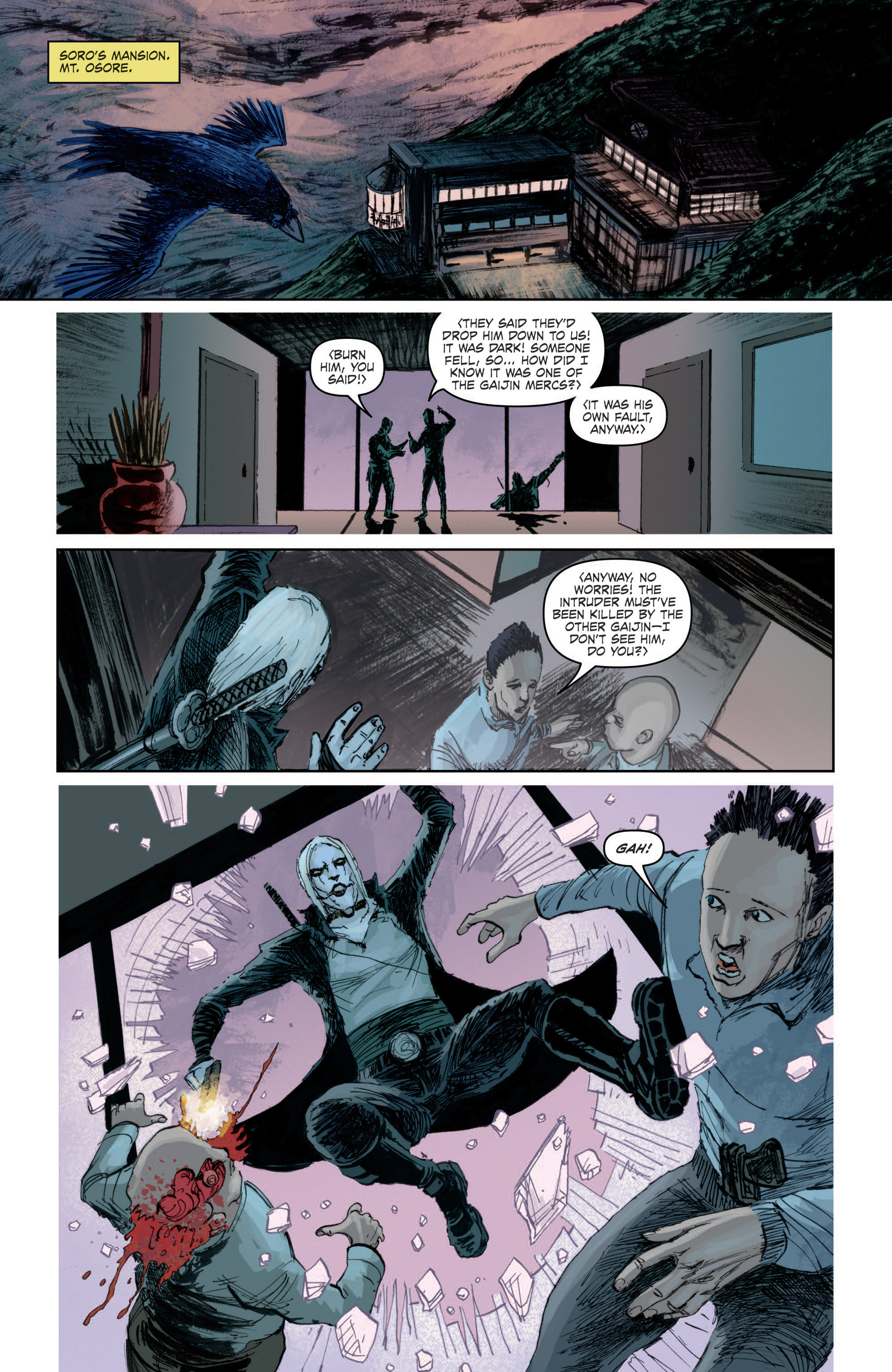 Read online The Crow: Death And Rebirth comic -  Issue #4 - 17