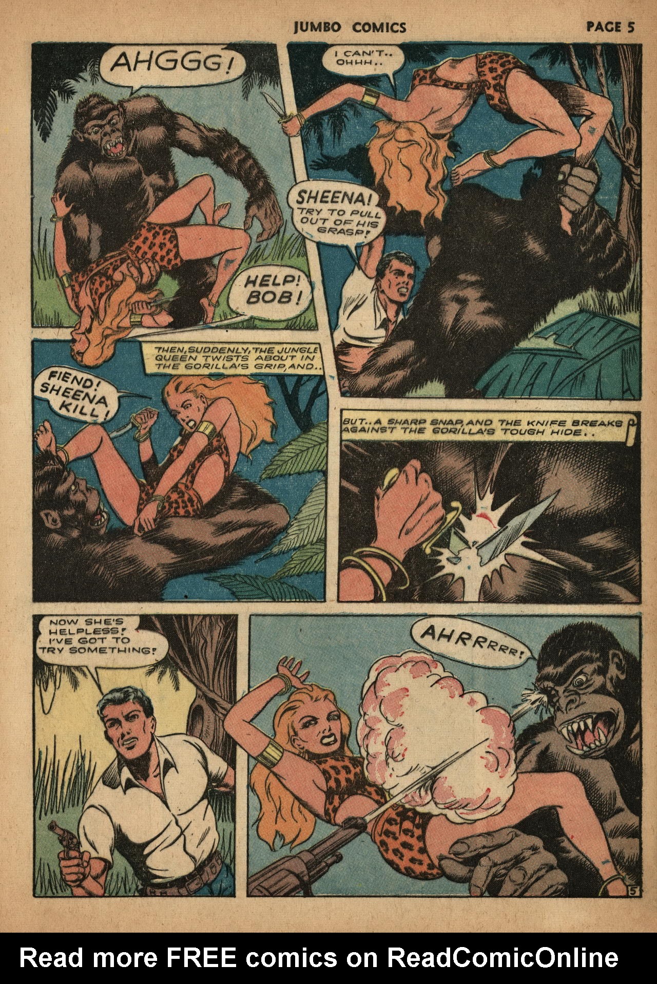 Read online Jumbo Comics comic -  Issue #44 - 7