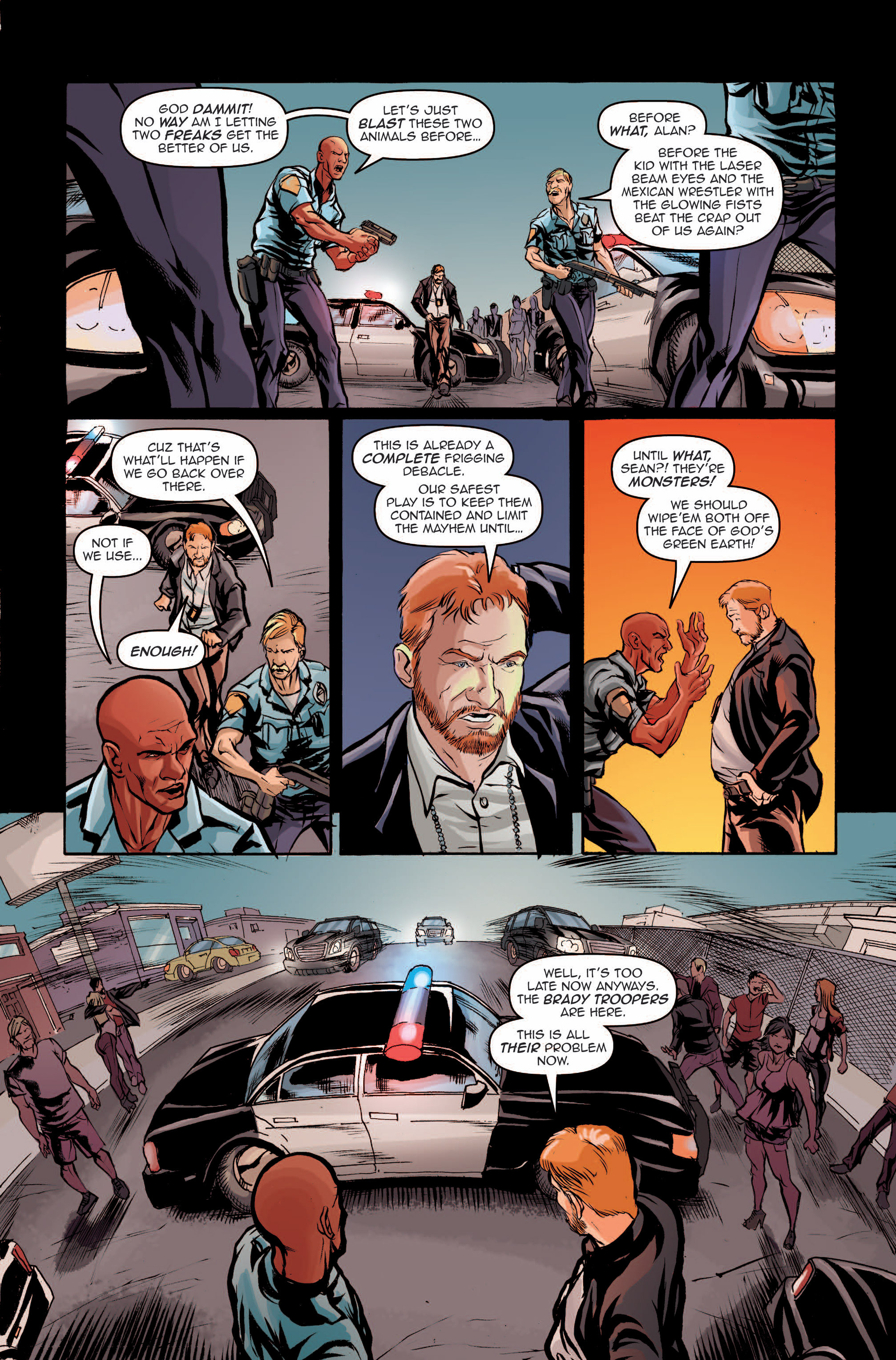Read online The F1rst Hero comic -  Issue #3 - 7