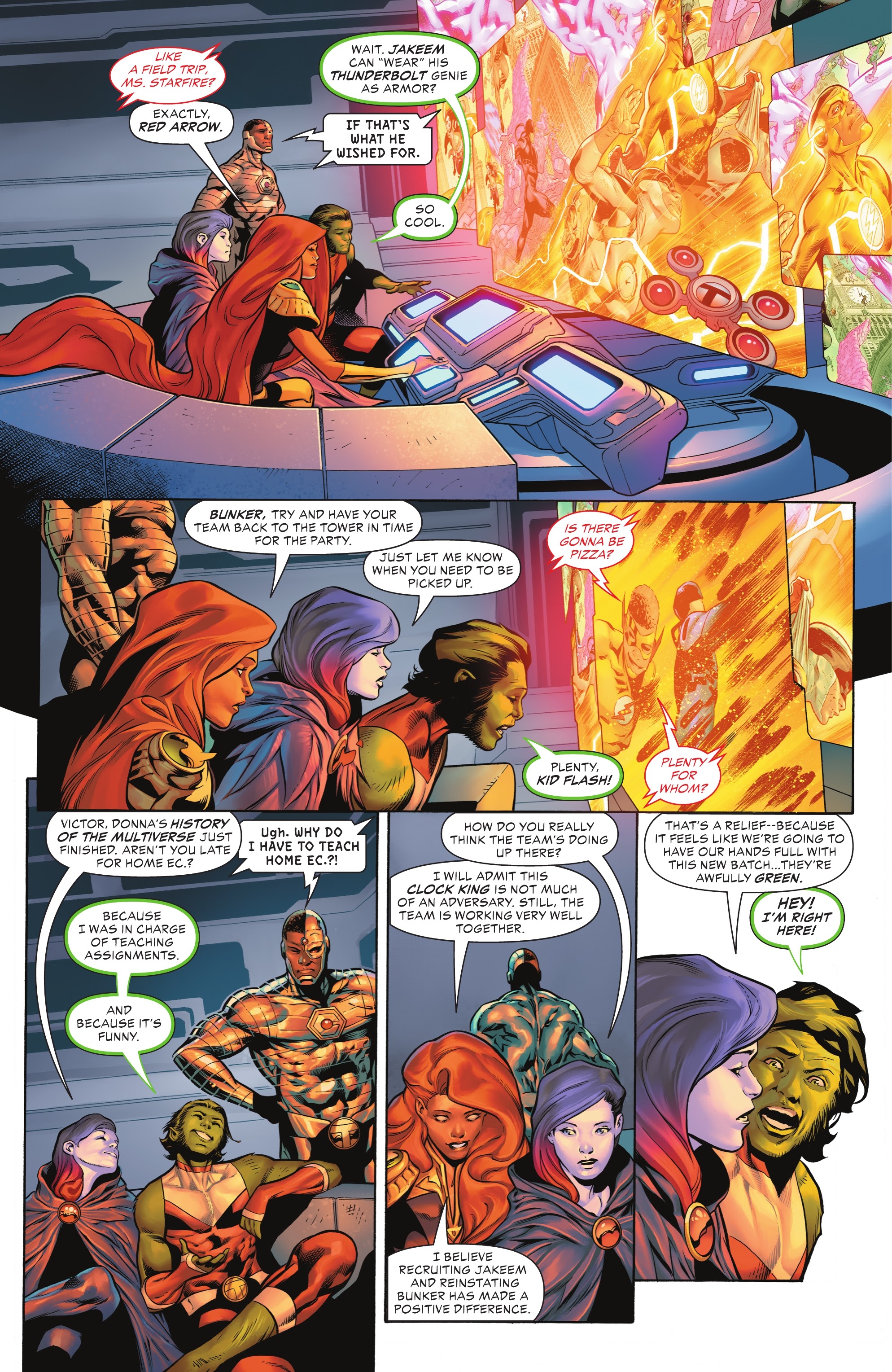 Read online Teen Titans Academy comic -  Issue #1 - 12
