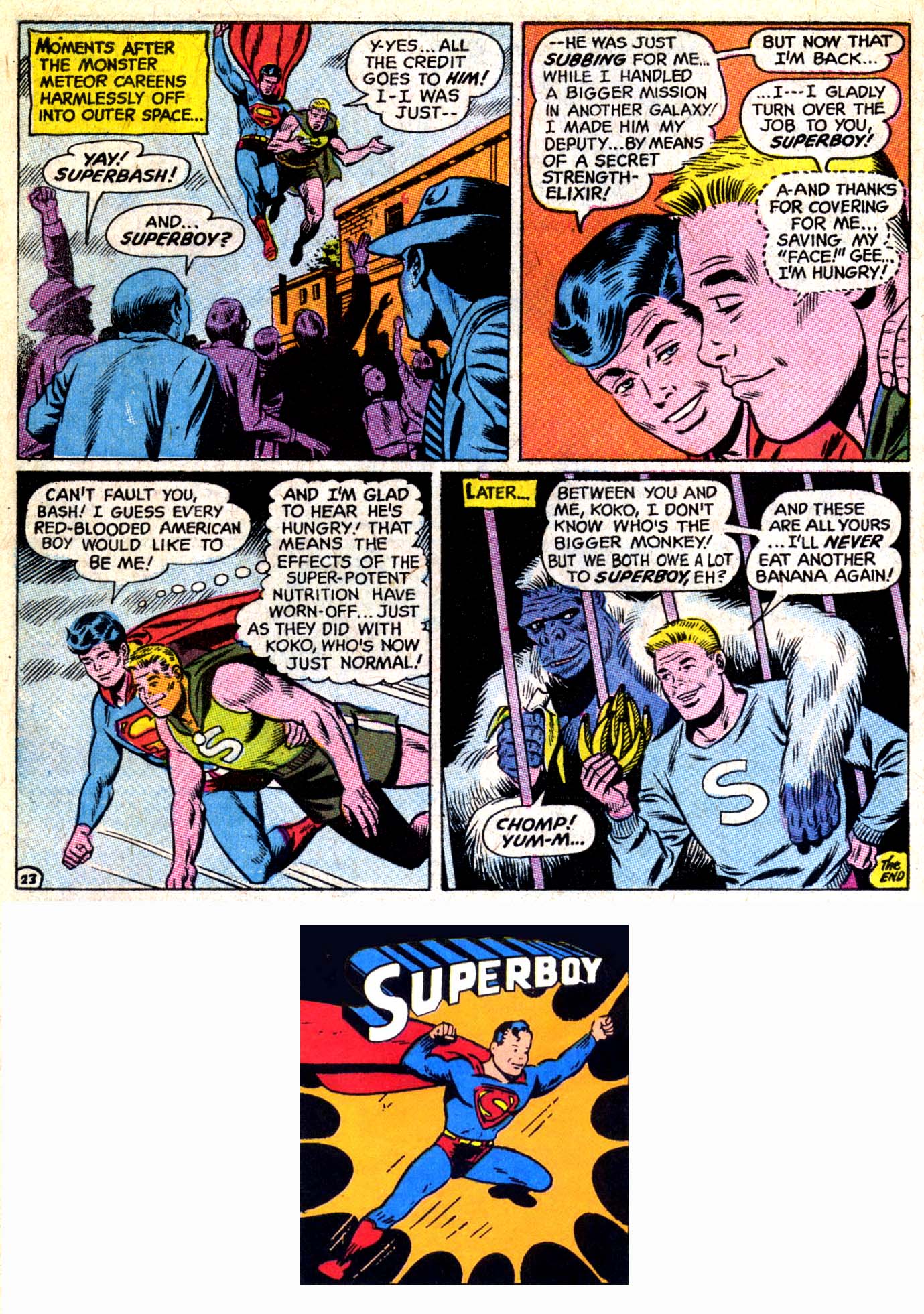 Read online Superboy (1949) comic -  Issue #157 - 24