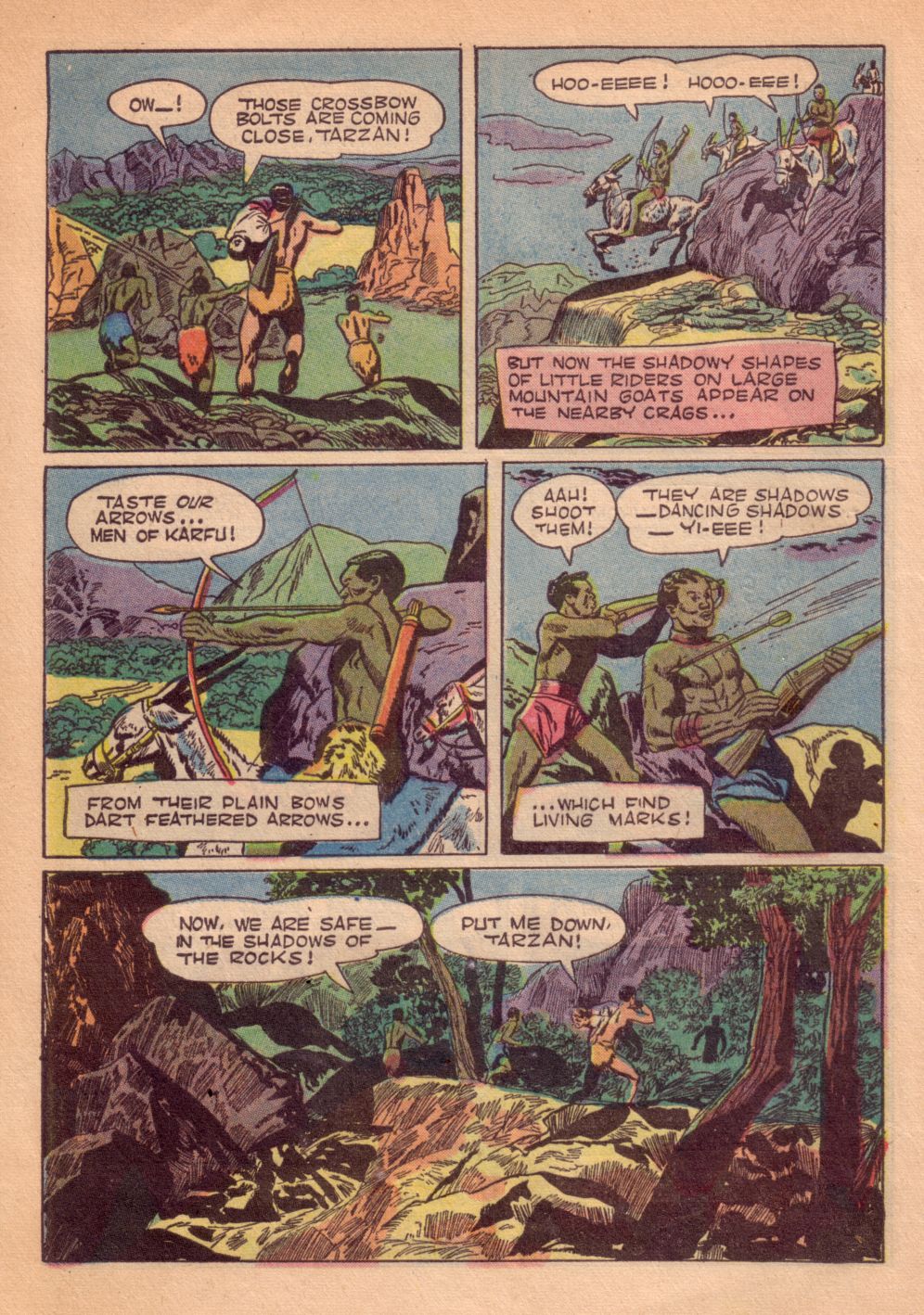 Read online Tarzan (1948) comic -  Issue #55 - 16