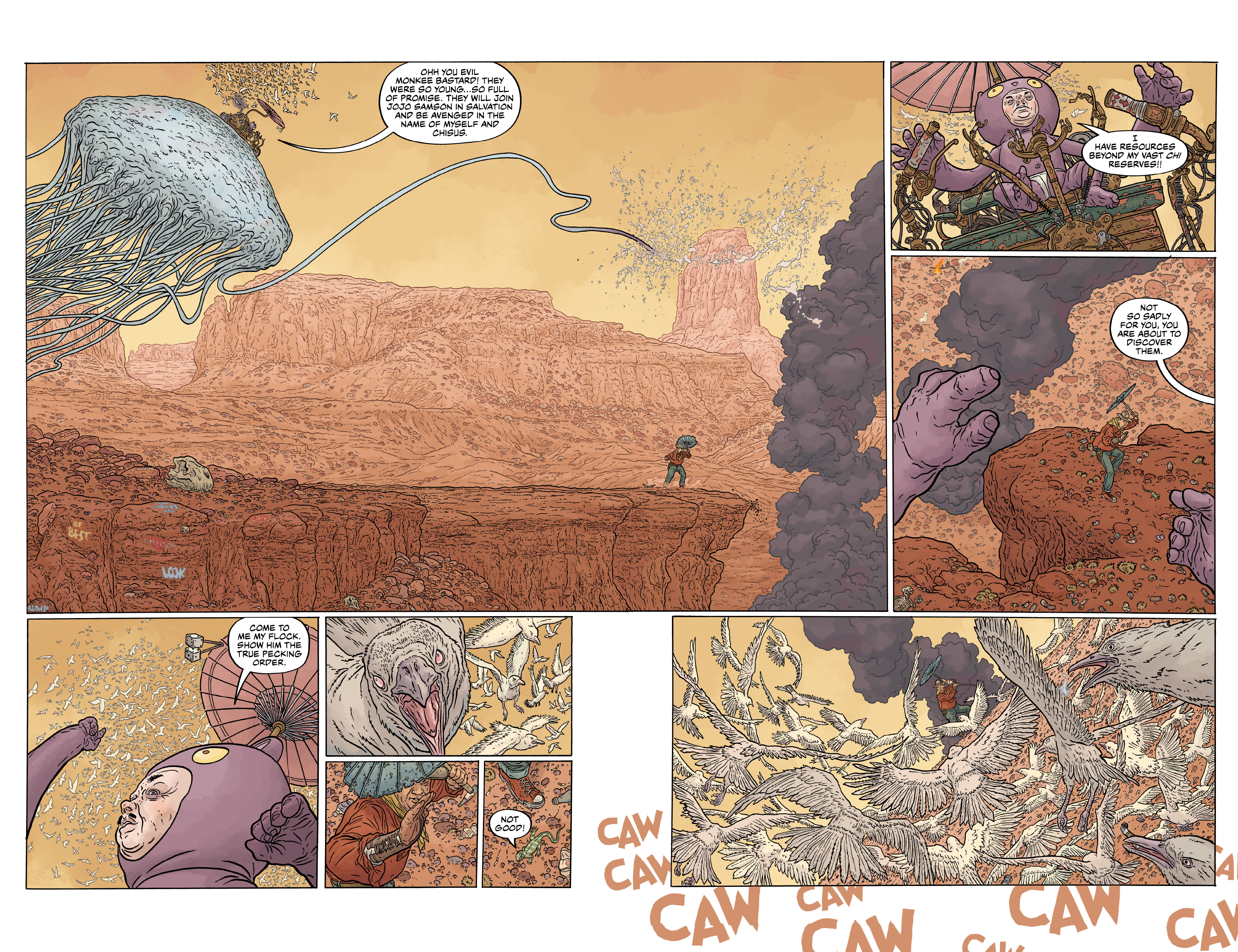 Read online Shaolin Cowboy: Cruel to Be Kin comic -  Issue #2 - 8