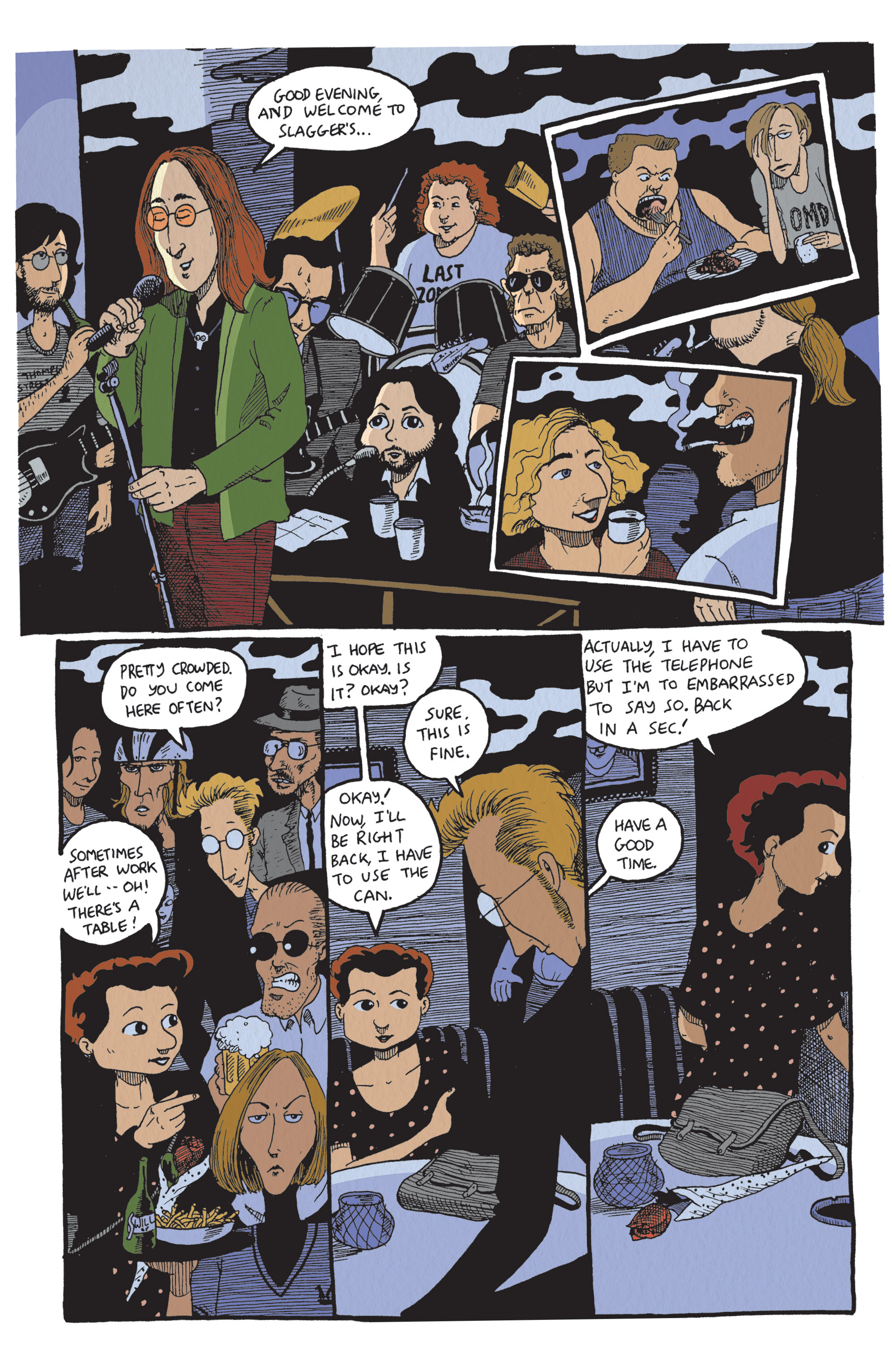 Read online Box Office Poison Color Comics comic -  Issue #4 - 6