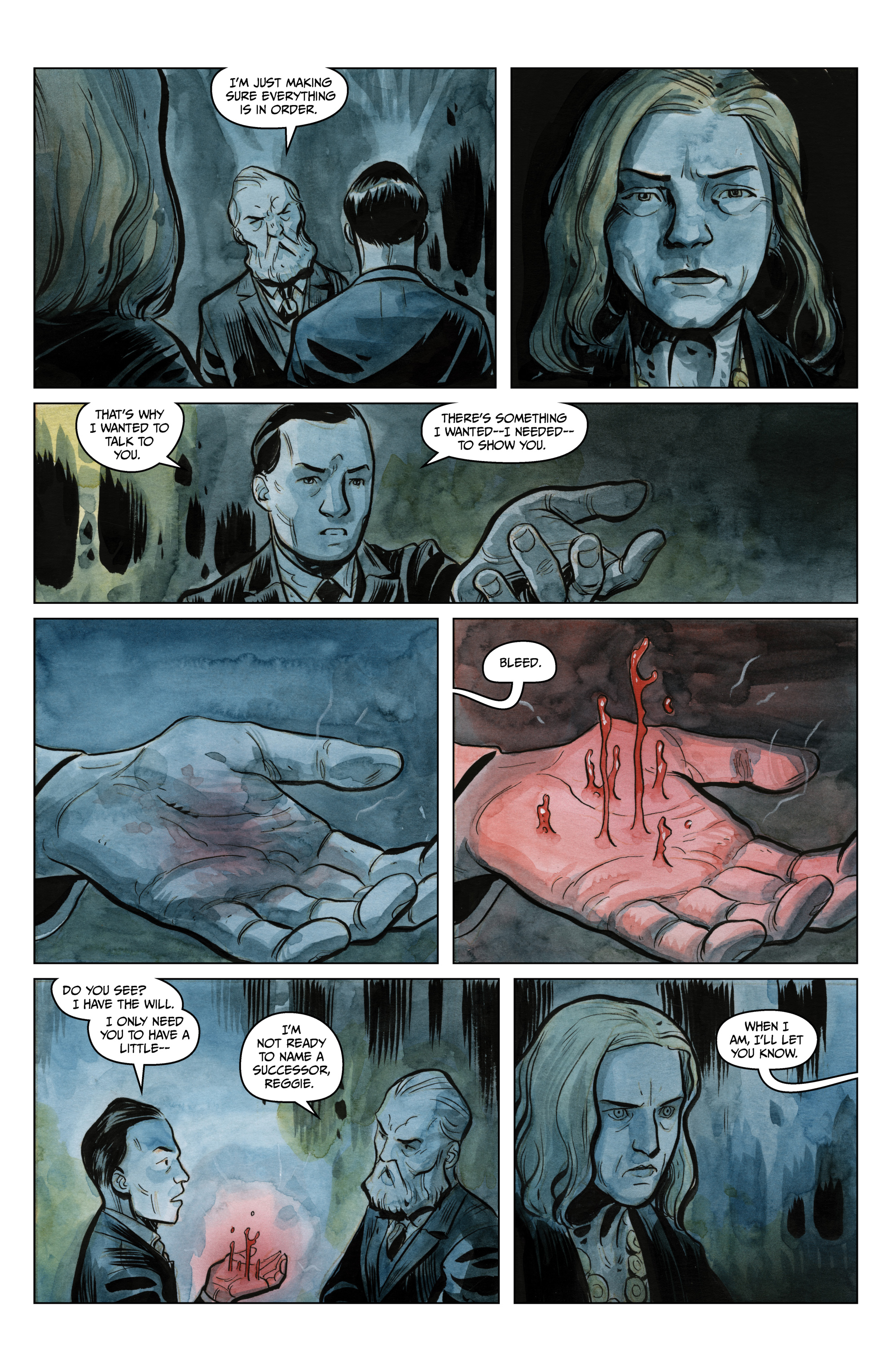 Read online Manor Black comic -  Issue # _TPB - 21