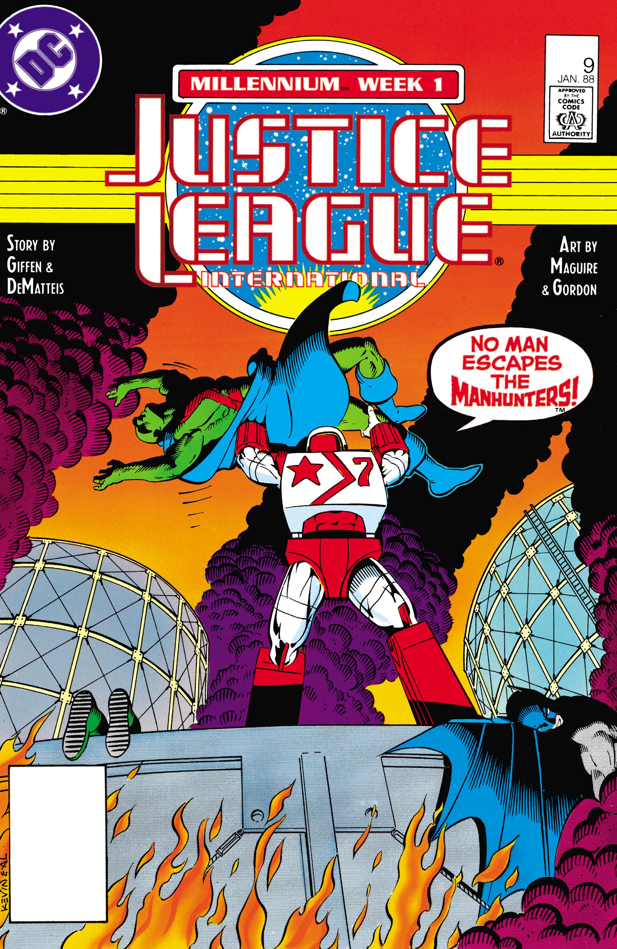 Read online Justice League International (1987) comic -  Issue #9 - 1