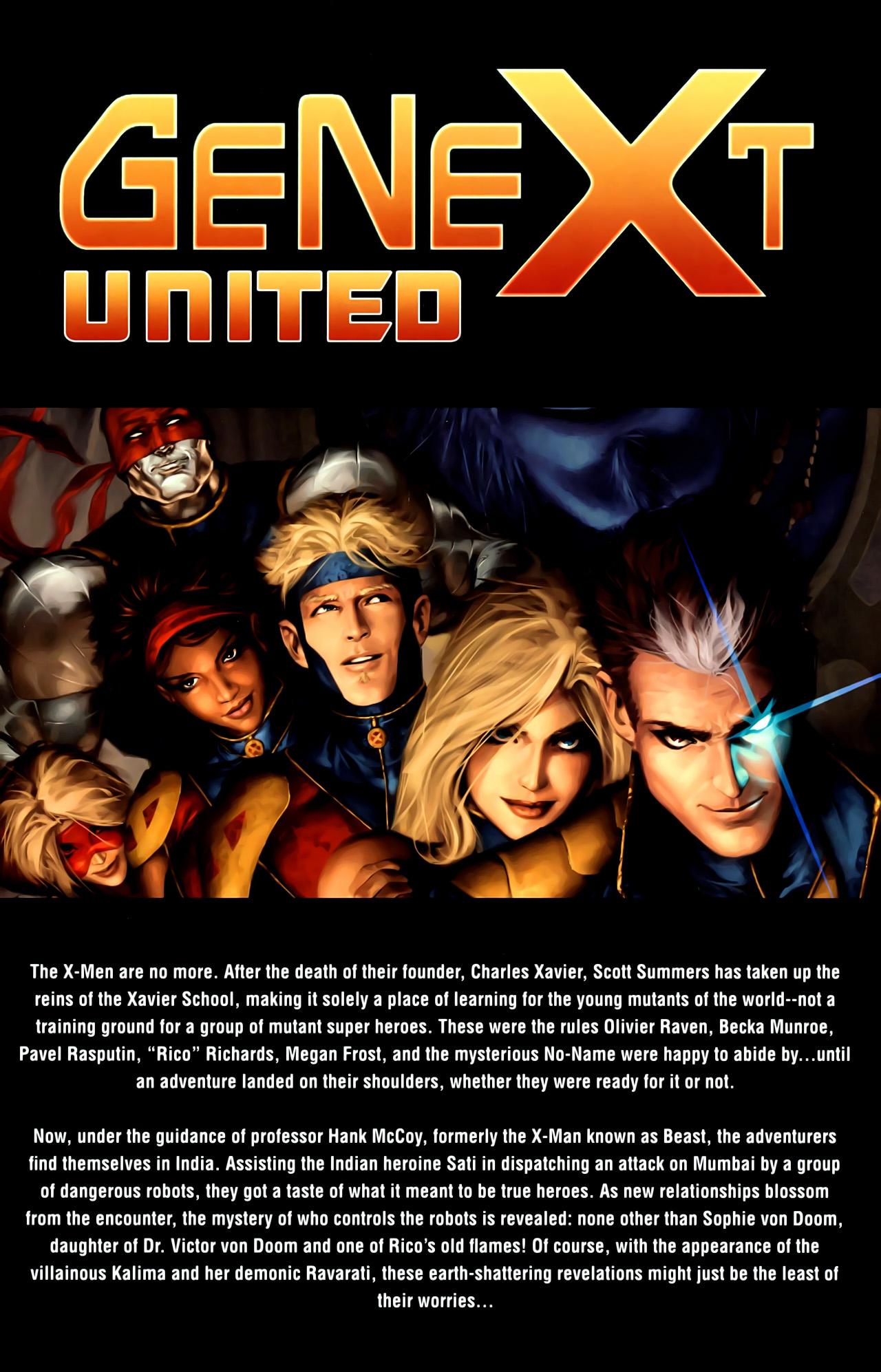 Read online GeNext: United comic -  Issue #3 - 2