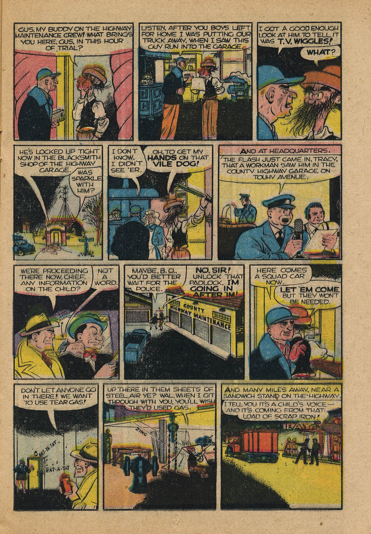 Read online Dick Tracy comic -  Issue #70 - 15