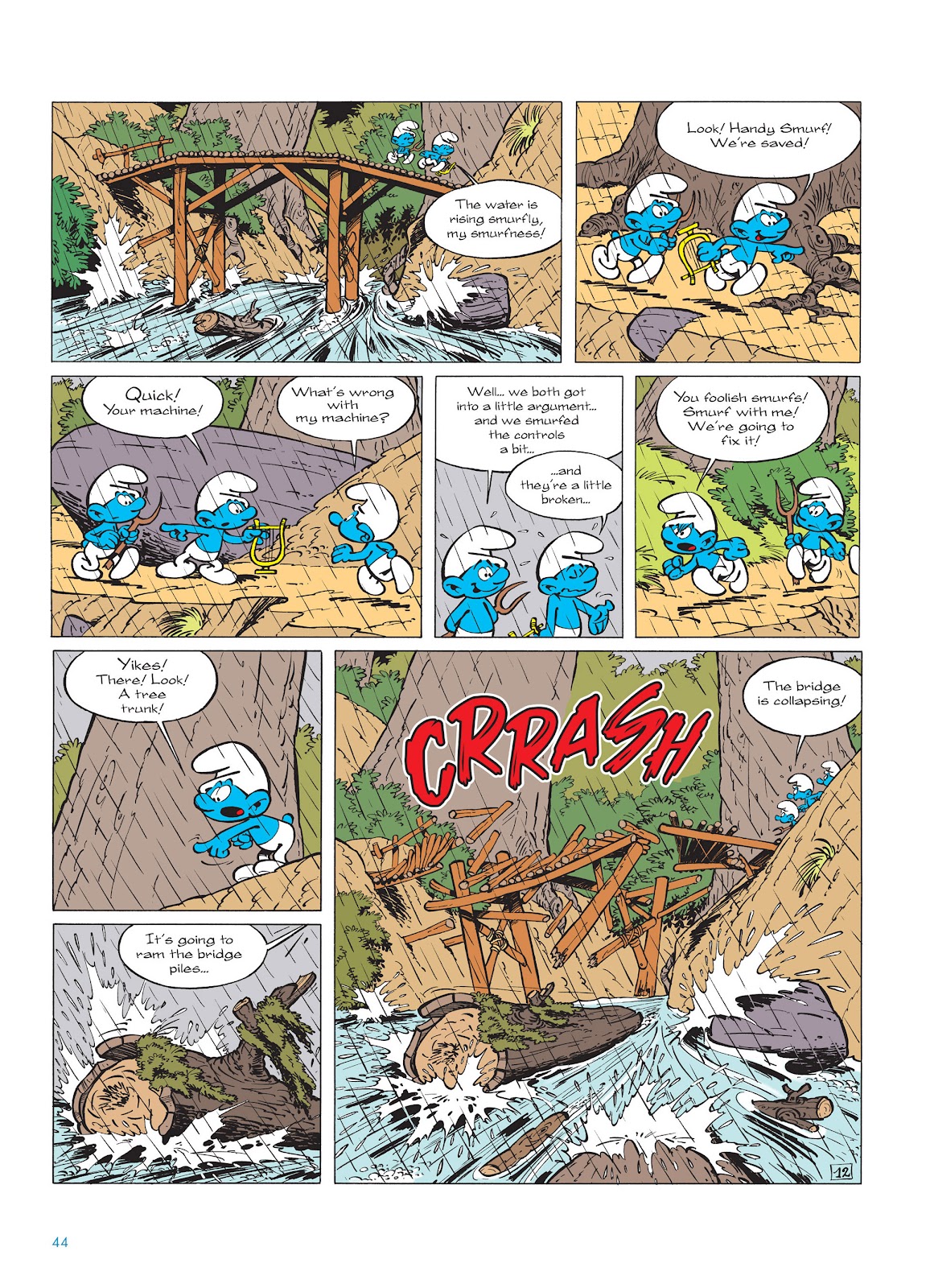 Read online The Smurfs comic -  Issue #14 - 45