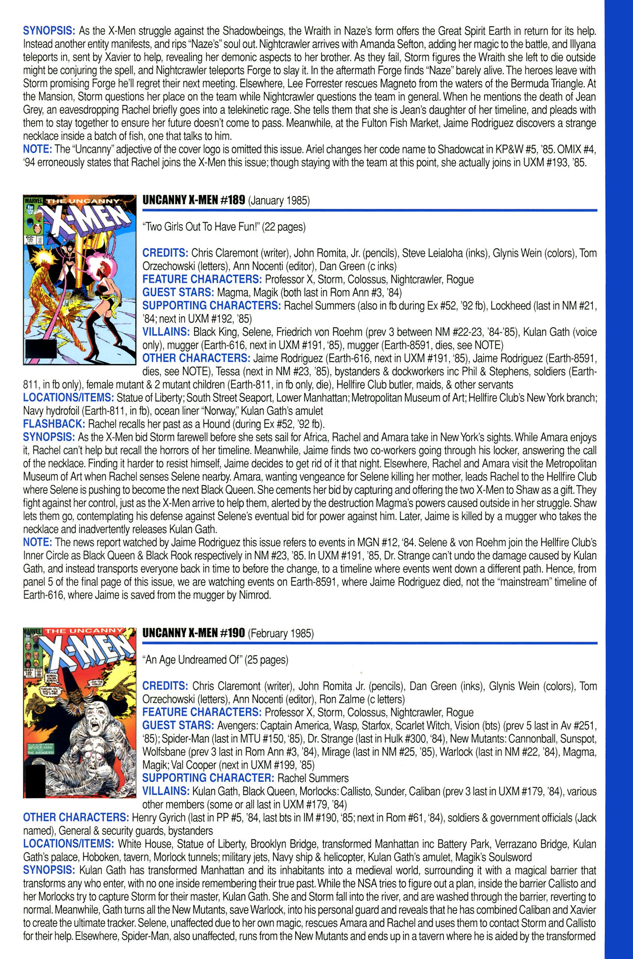 Read online Official Index to the Marvel Universe comic -  Issue #4 - 65