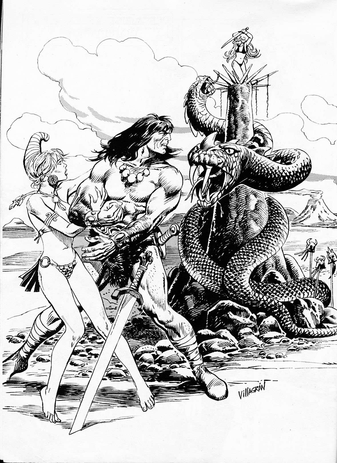 Read online The Savage Sword Of Conan comic -  Issue #186 - 53
