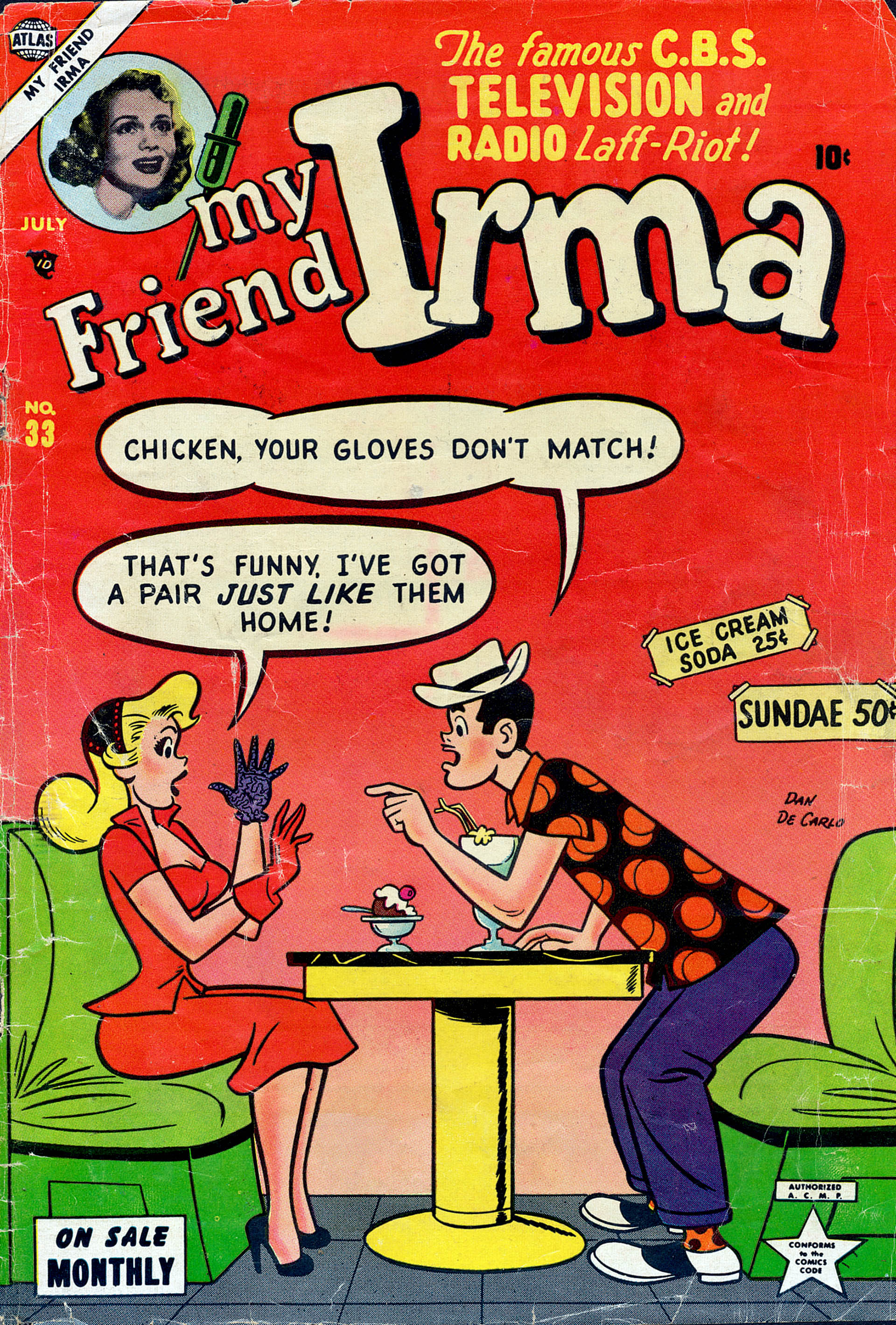 Read online My Friend Irma comic -  Issue #33 - 1