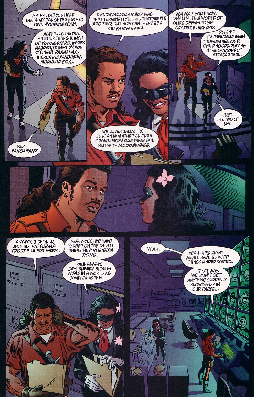 Read online Tom Strong comic -  Issue #21 - 22
