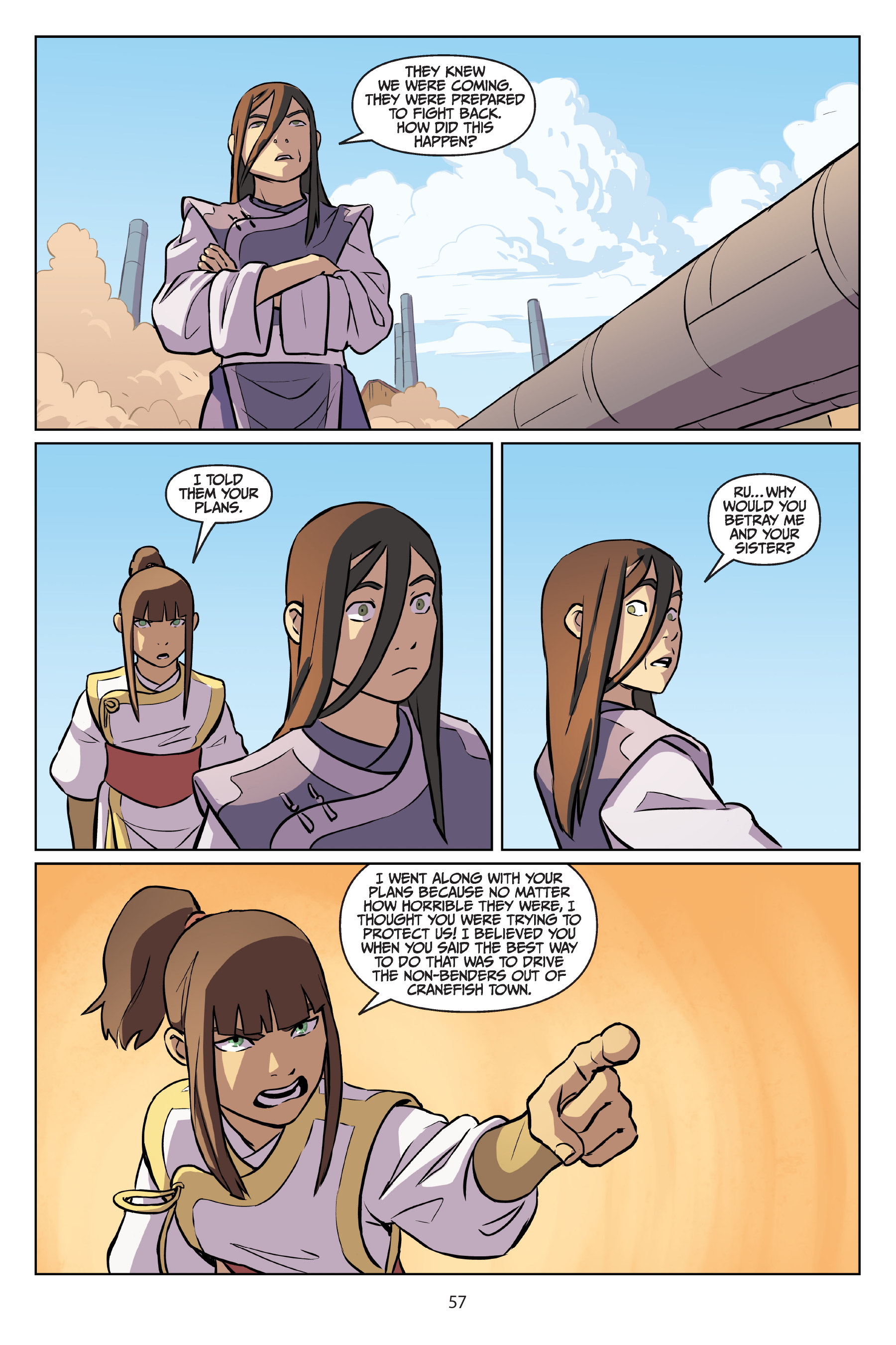 Read online Nickelodeon Avatar: The Last Airbender - Imbalance comic -  Issue # TPB 3 - 58