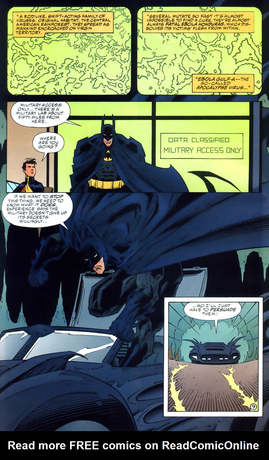 Read online Batman: Contagion comic -  Issue #1 - 11