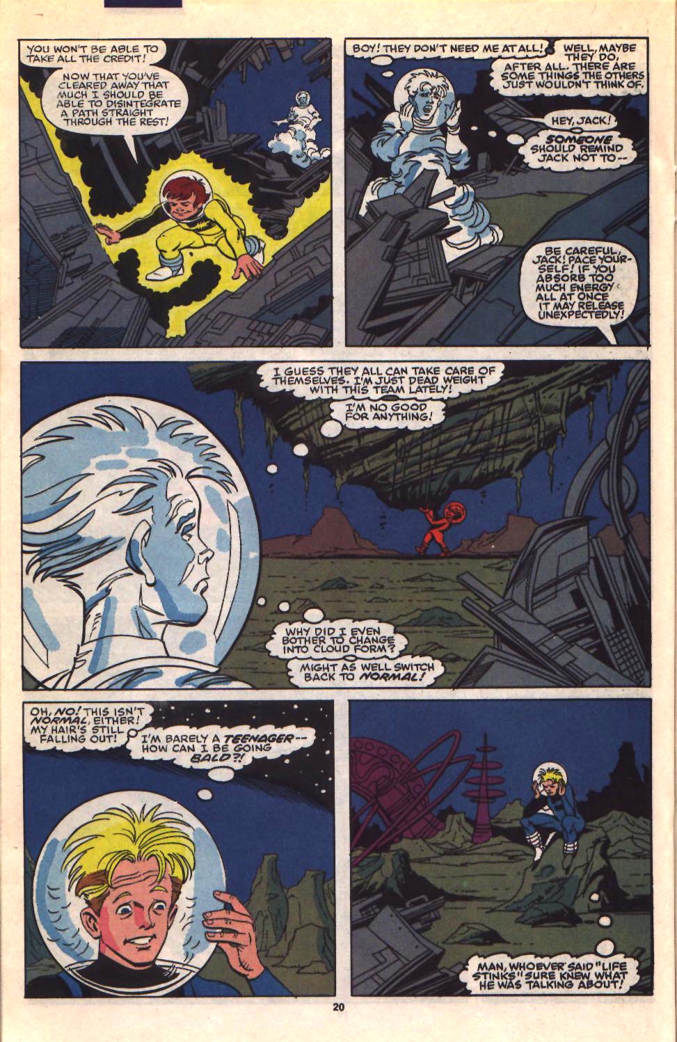 Read online Power Pack (1984) comic -  Issue #56 - 16