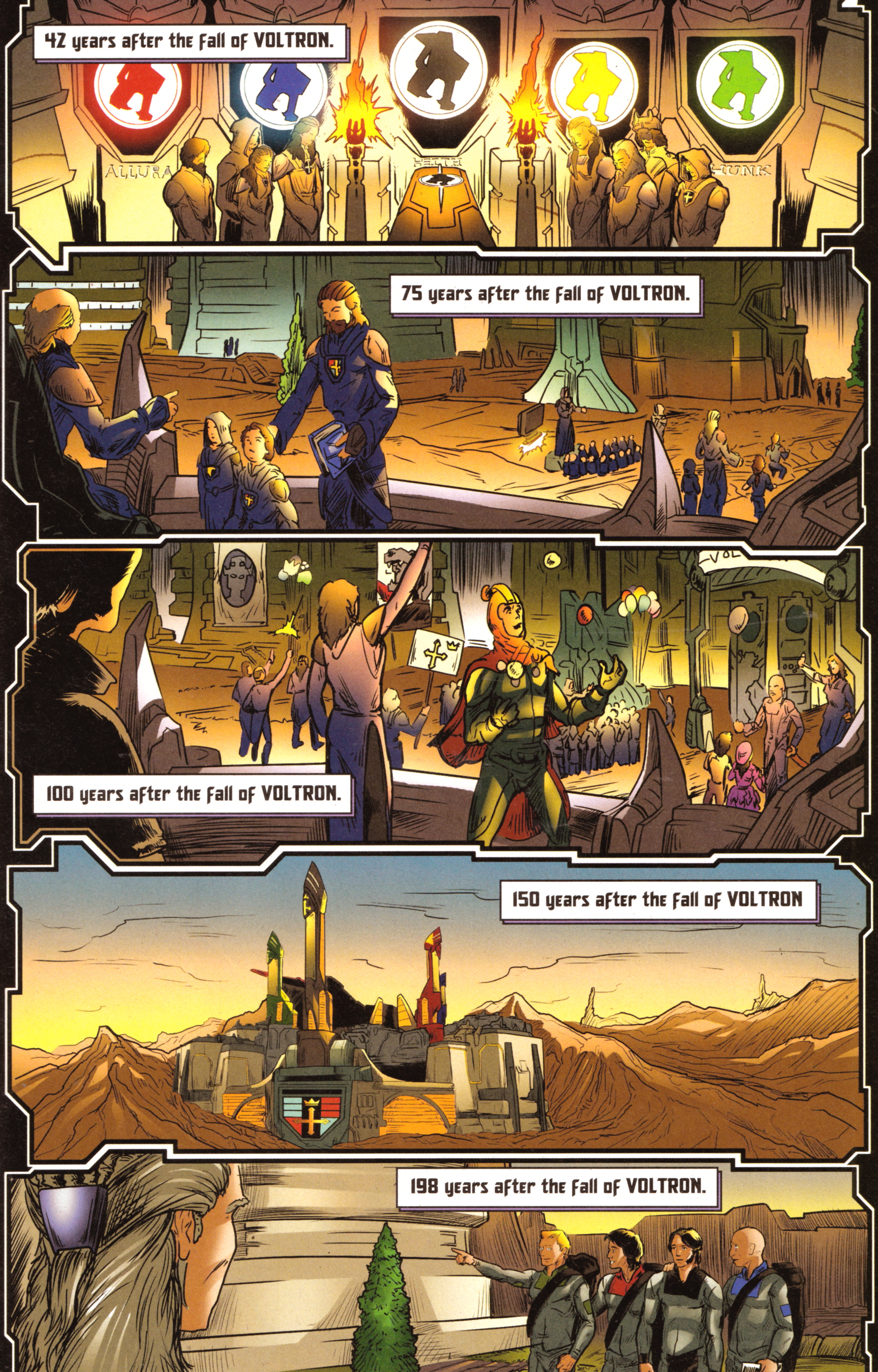 Read online Voltron: From the Ashes comic -  Issue #5 - 21