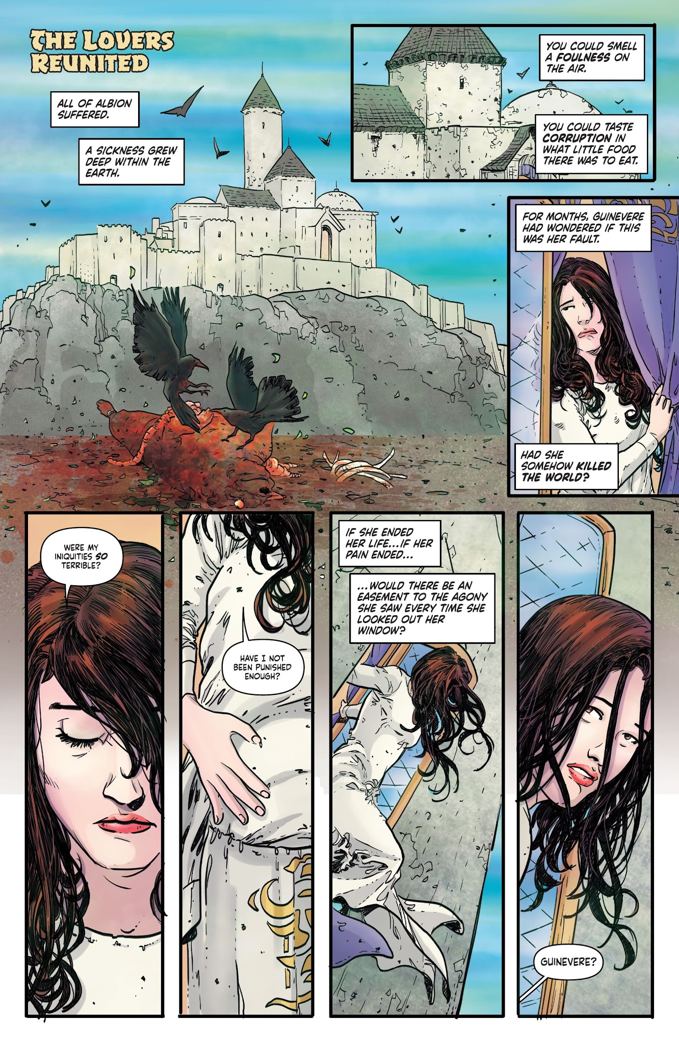 Read online Unholy Grail comic -  Issue #5 - 7