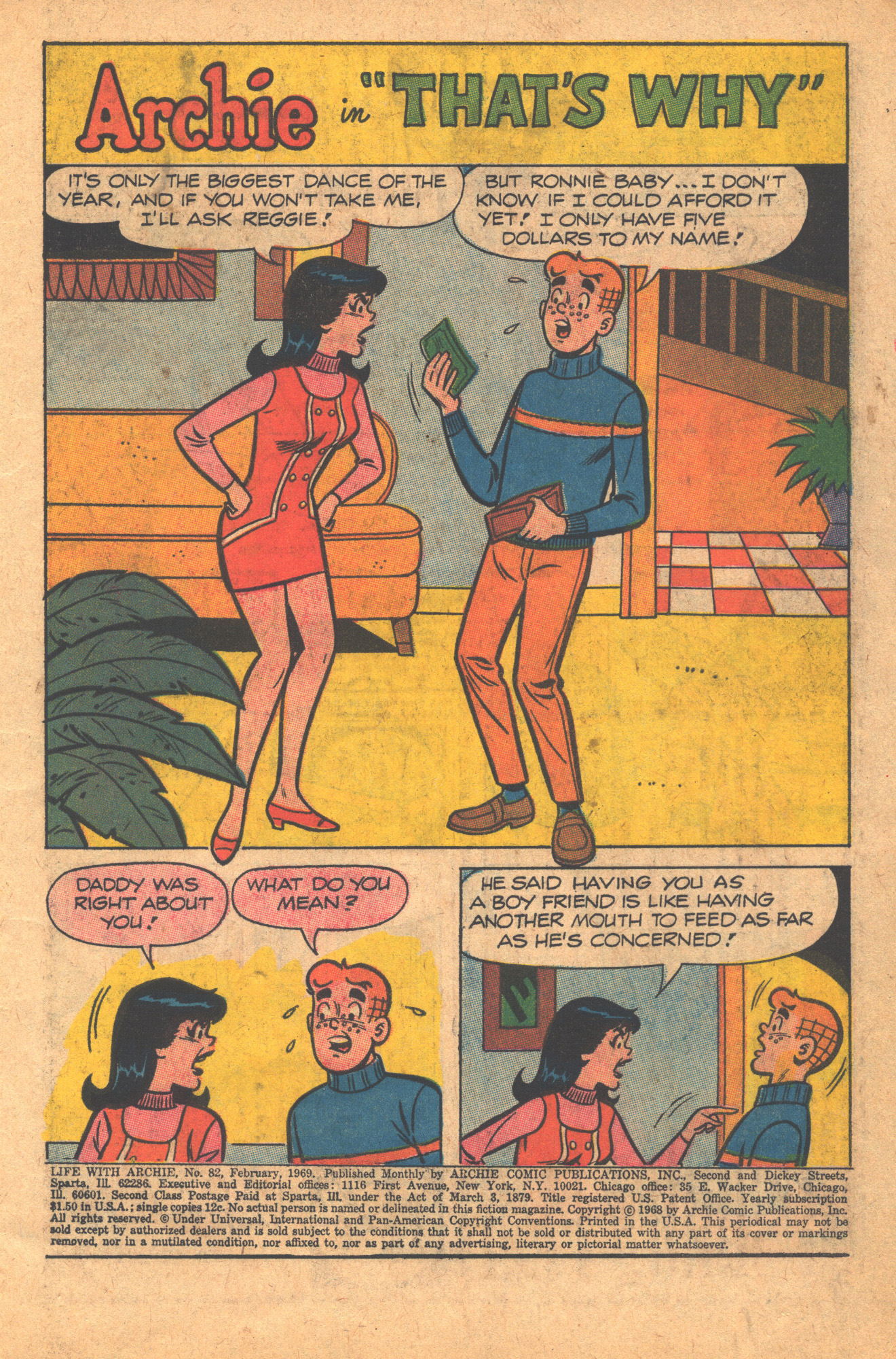 Read online Life With Archie (1958) comic -  Issue #82 - 3