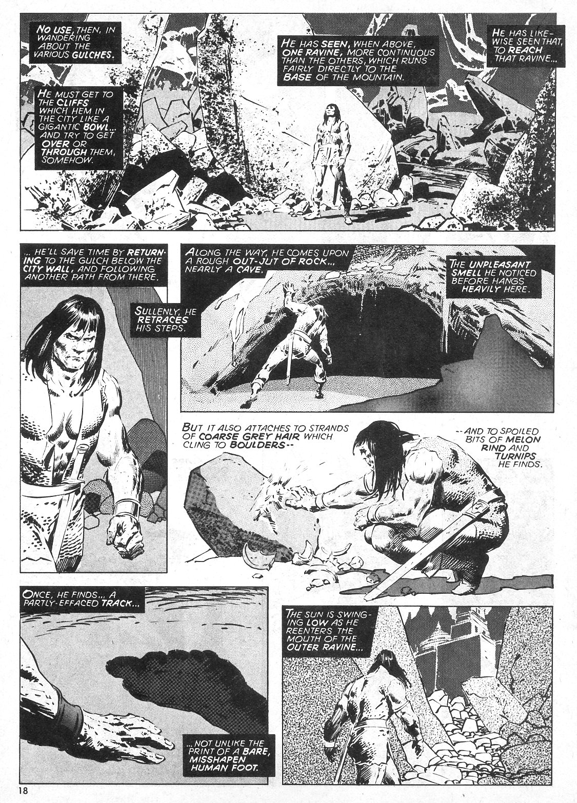 Read online The Savage Sword Of Conan comic -  Issue #32 - 18