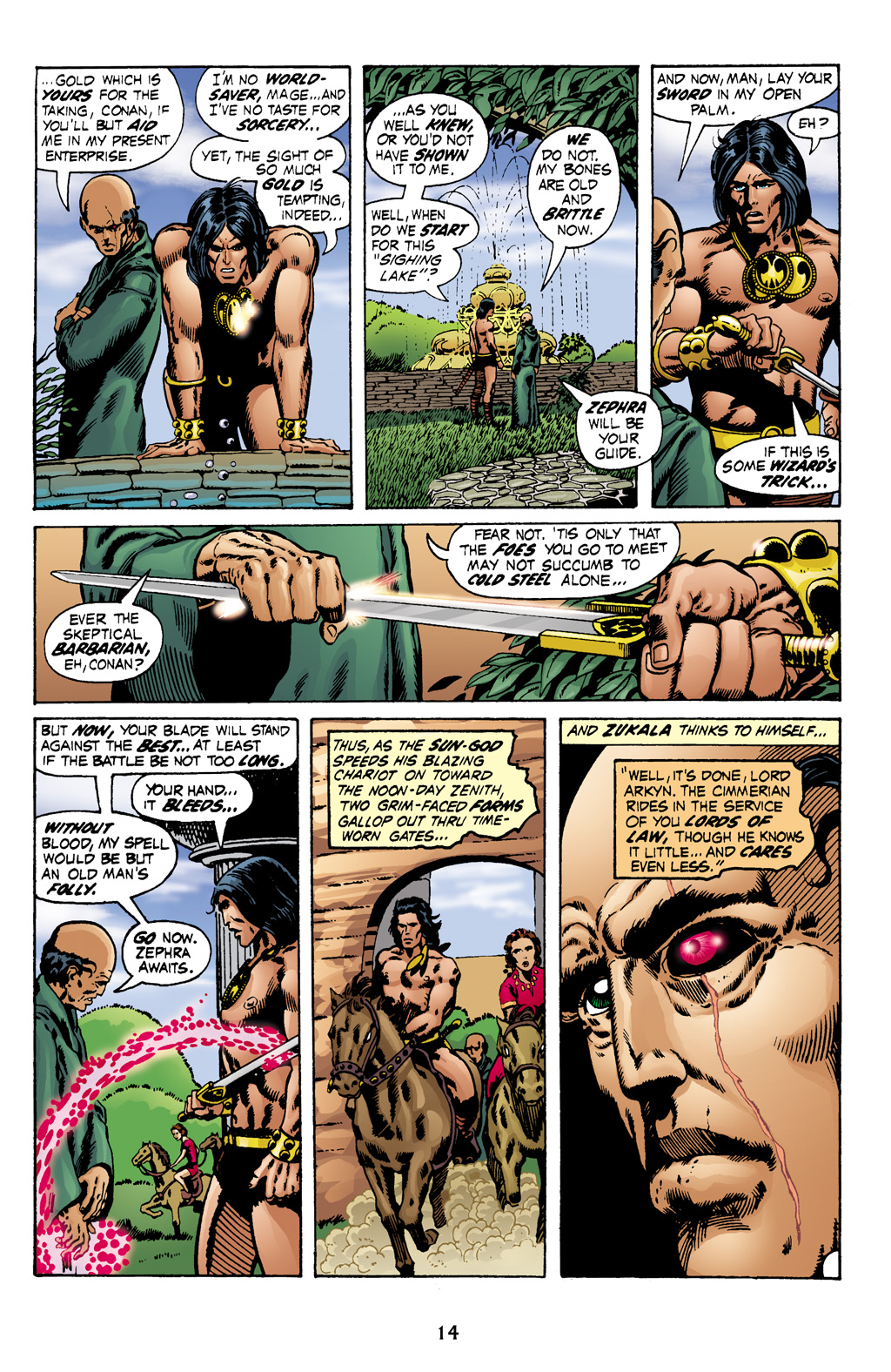 Read online The Chronicles of Conan comic -  Issue # TPB 3 (Part 1) - 15