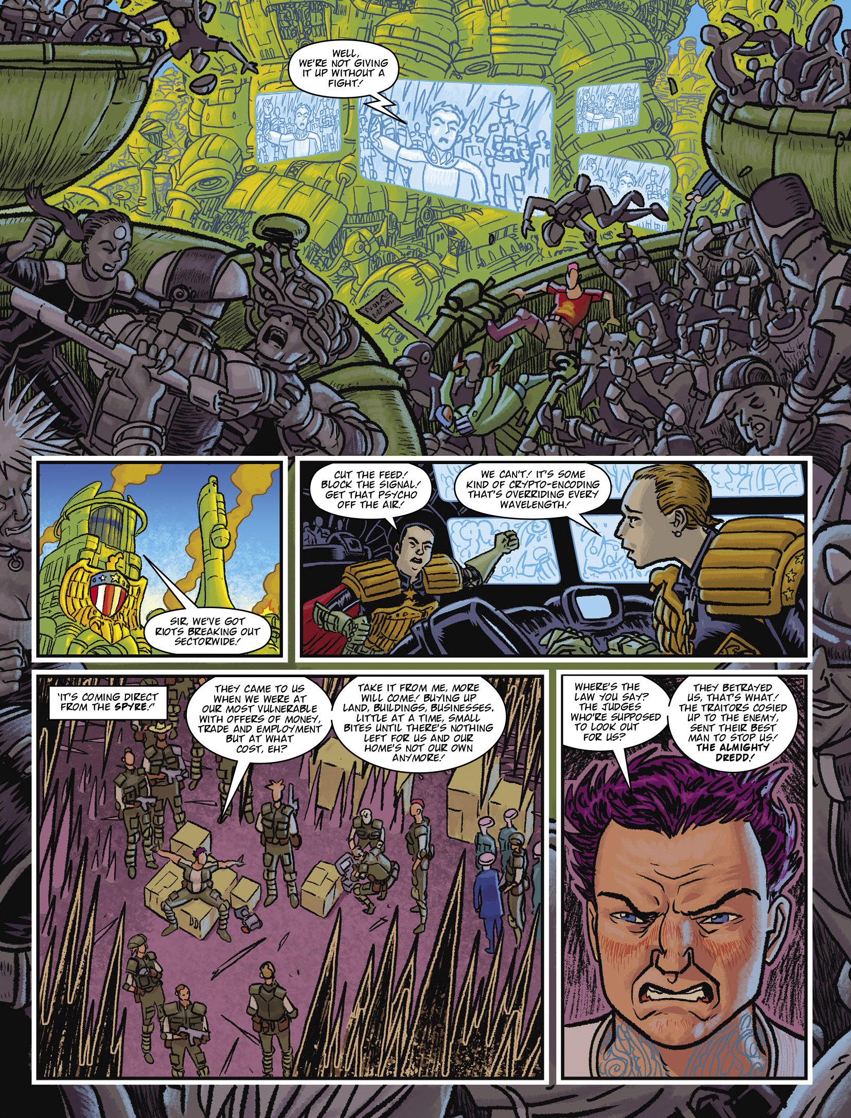 Read online Judge Dredd Megazine (Vol. 5) comic -  Issue #450 - 6