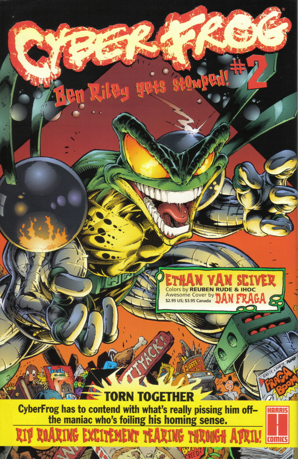 Read online Cyberfrog comic -  Issue #1 - 28