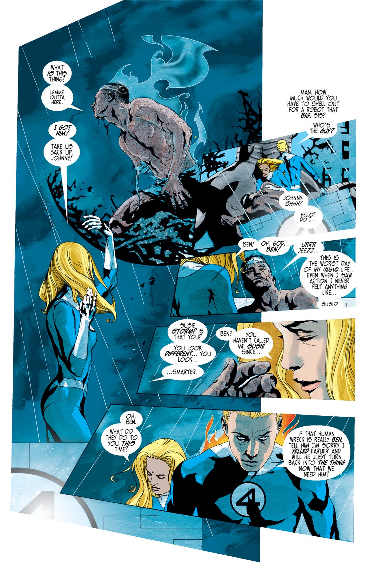 Read online Fantastic Four: 1 2 3 4 comic -  Issue #4 - 10