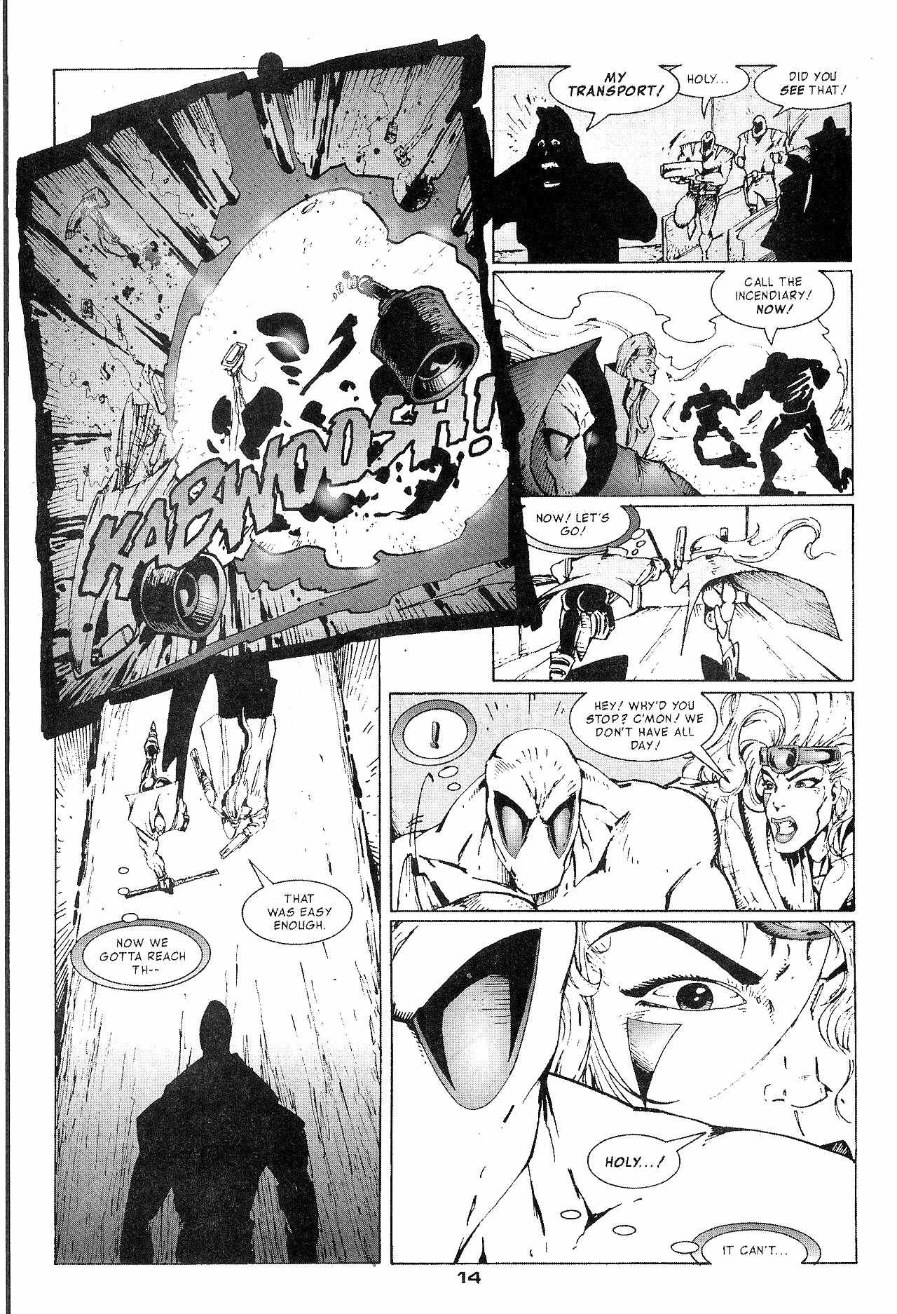 Read online Zen Intergalactic Ninja : The Hunted comic -  Issue #1 - 16