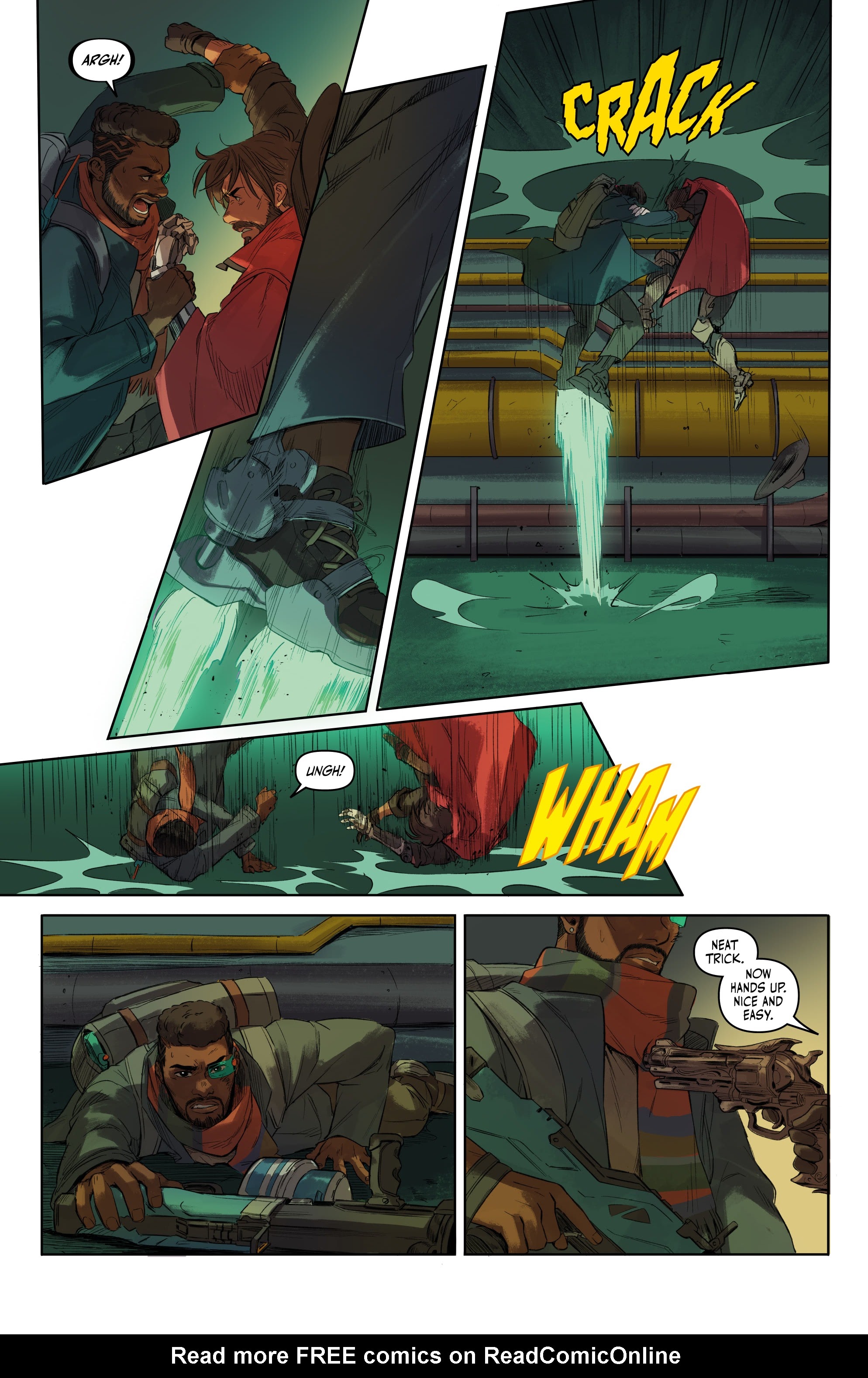 Read online Overwatch: New Blood comic -  Issue #3 - 7