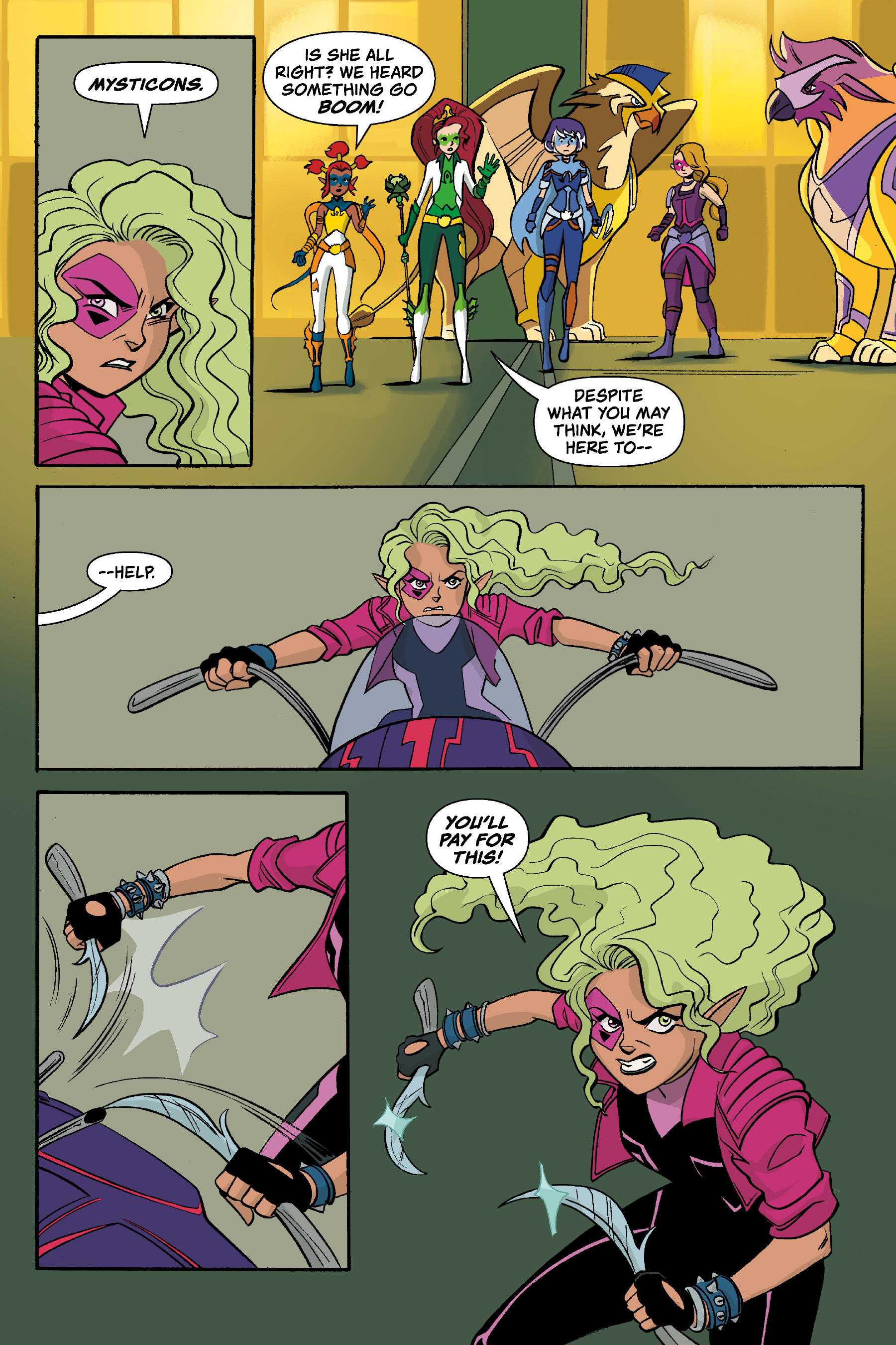 Read online Mysticons comic -  Issue # TPB 1 - 42