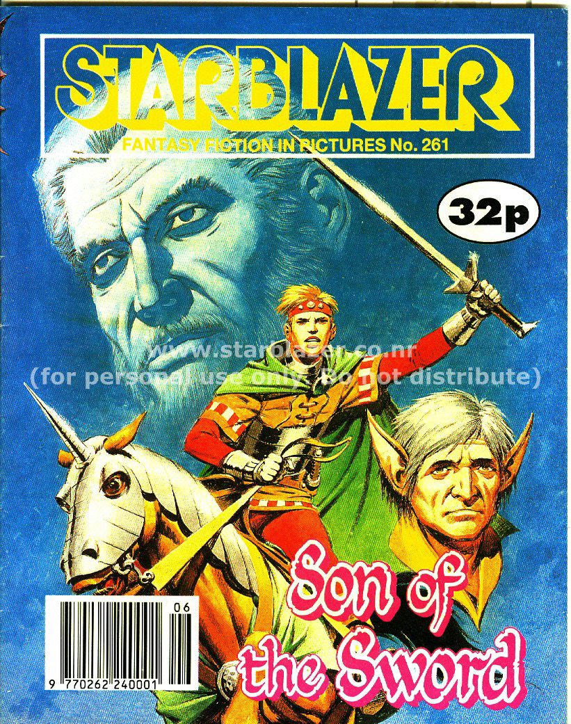 Read online Starblazer comic -  Issue #261 - 1