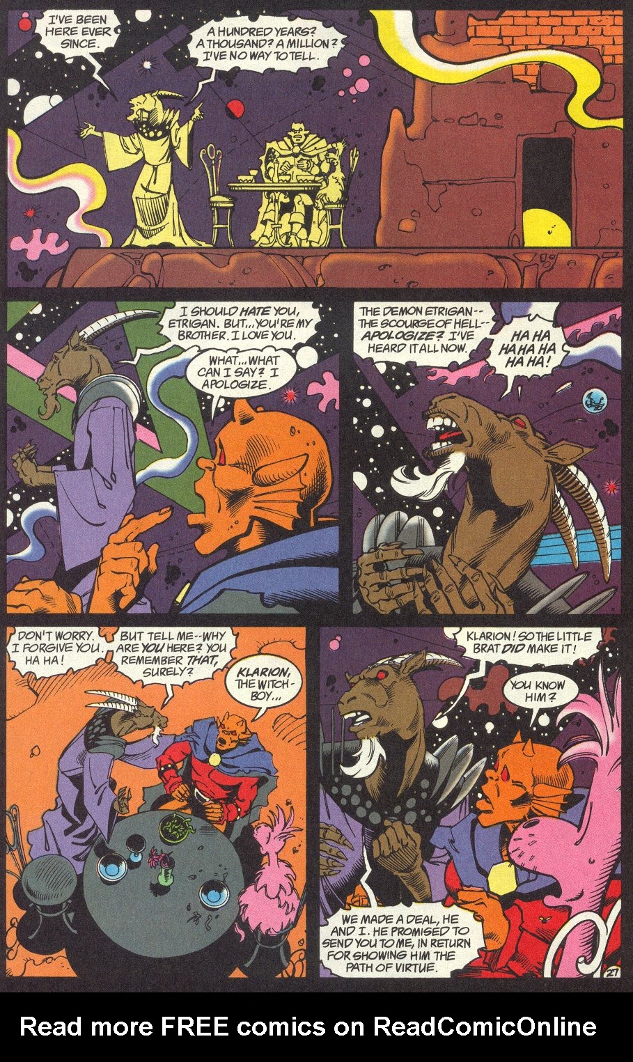 Read online The Demon (1990) comic -  Issue #19 - 28