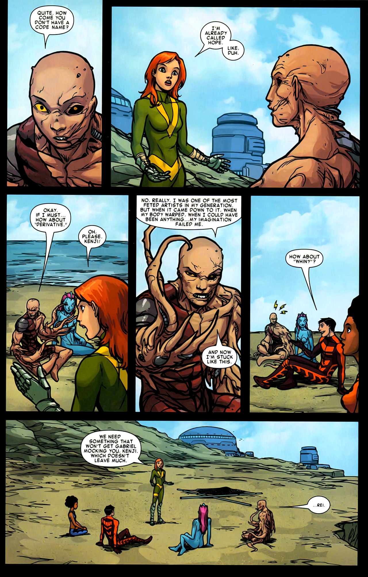 Read online Generation Hope comic -  Issue #8 - 9