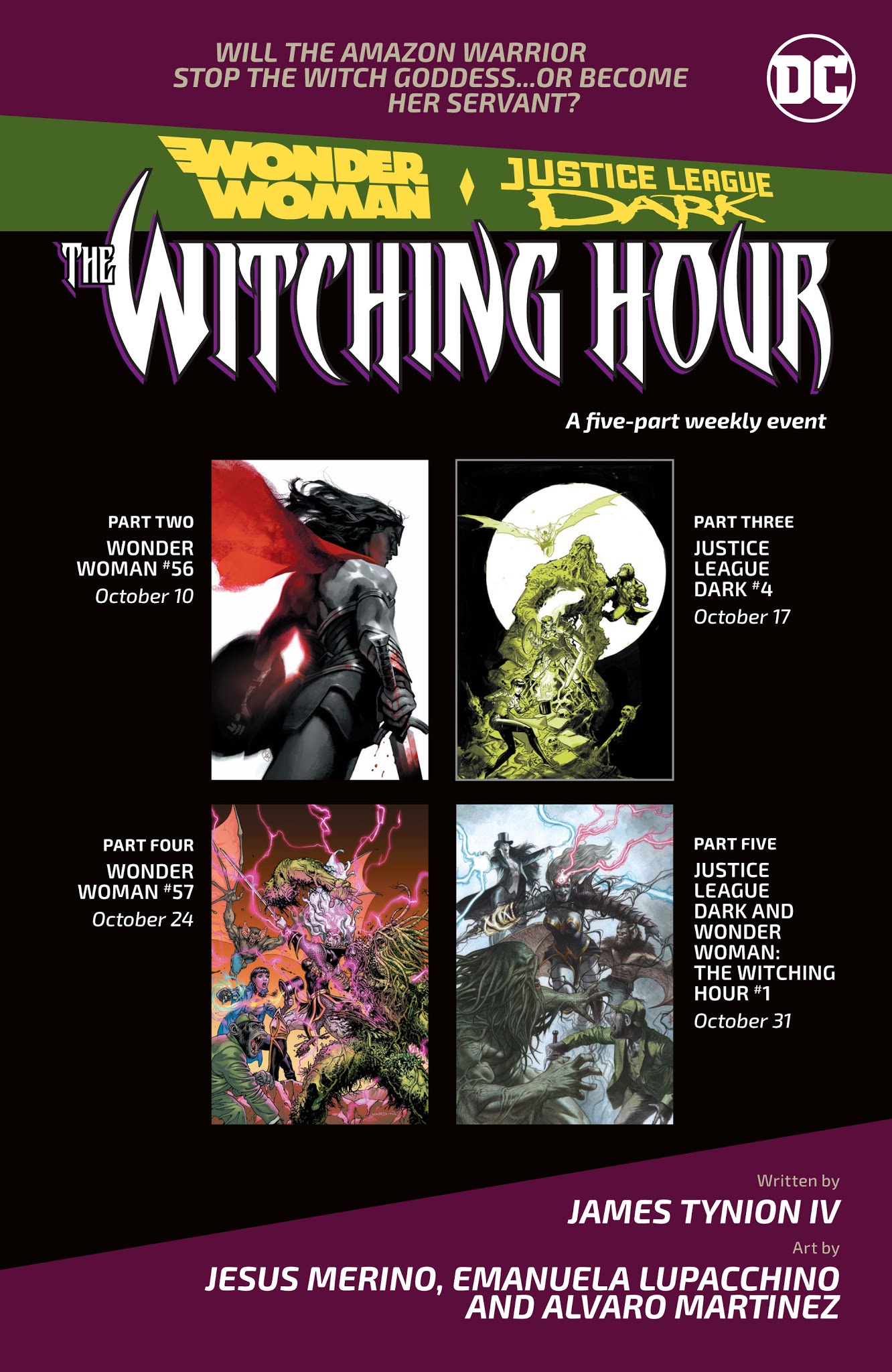 Read online Wonder Woman and Justice League Dark: The Witching Hour comic -  Issue # Full - 2