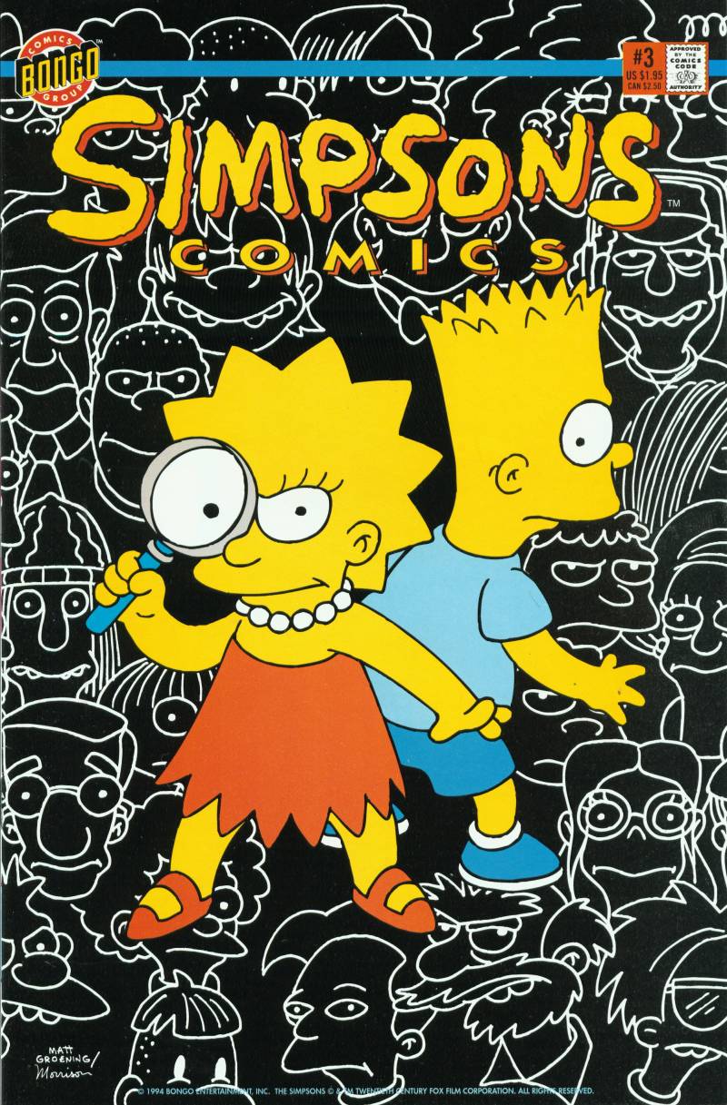 Simpsons Comics issue 3 - Page 1