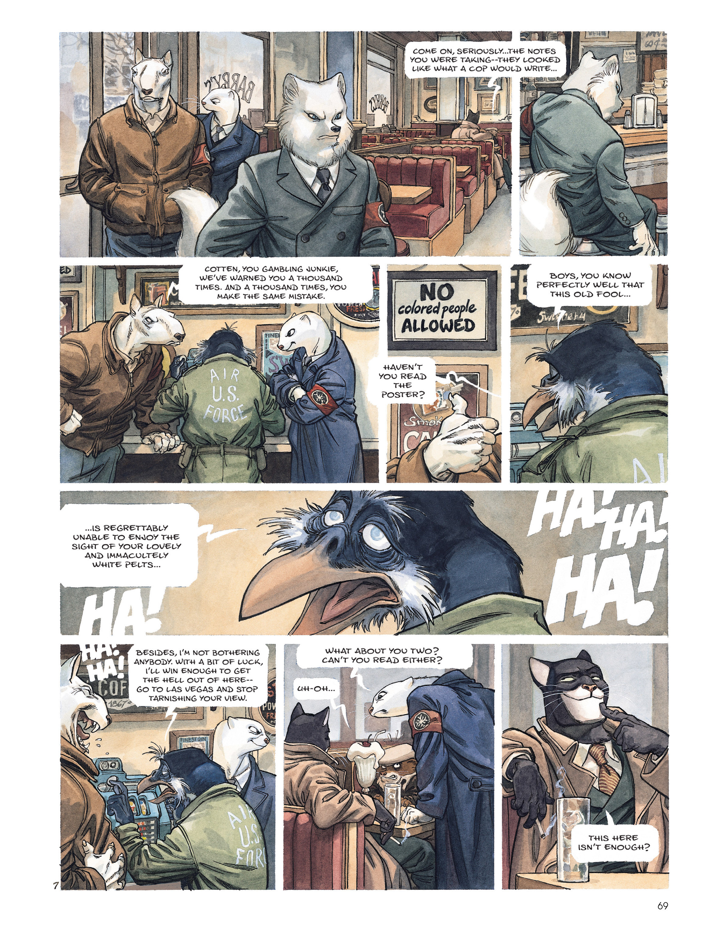 Read online Blacksad (2010) comic -  Issue # Full - 69