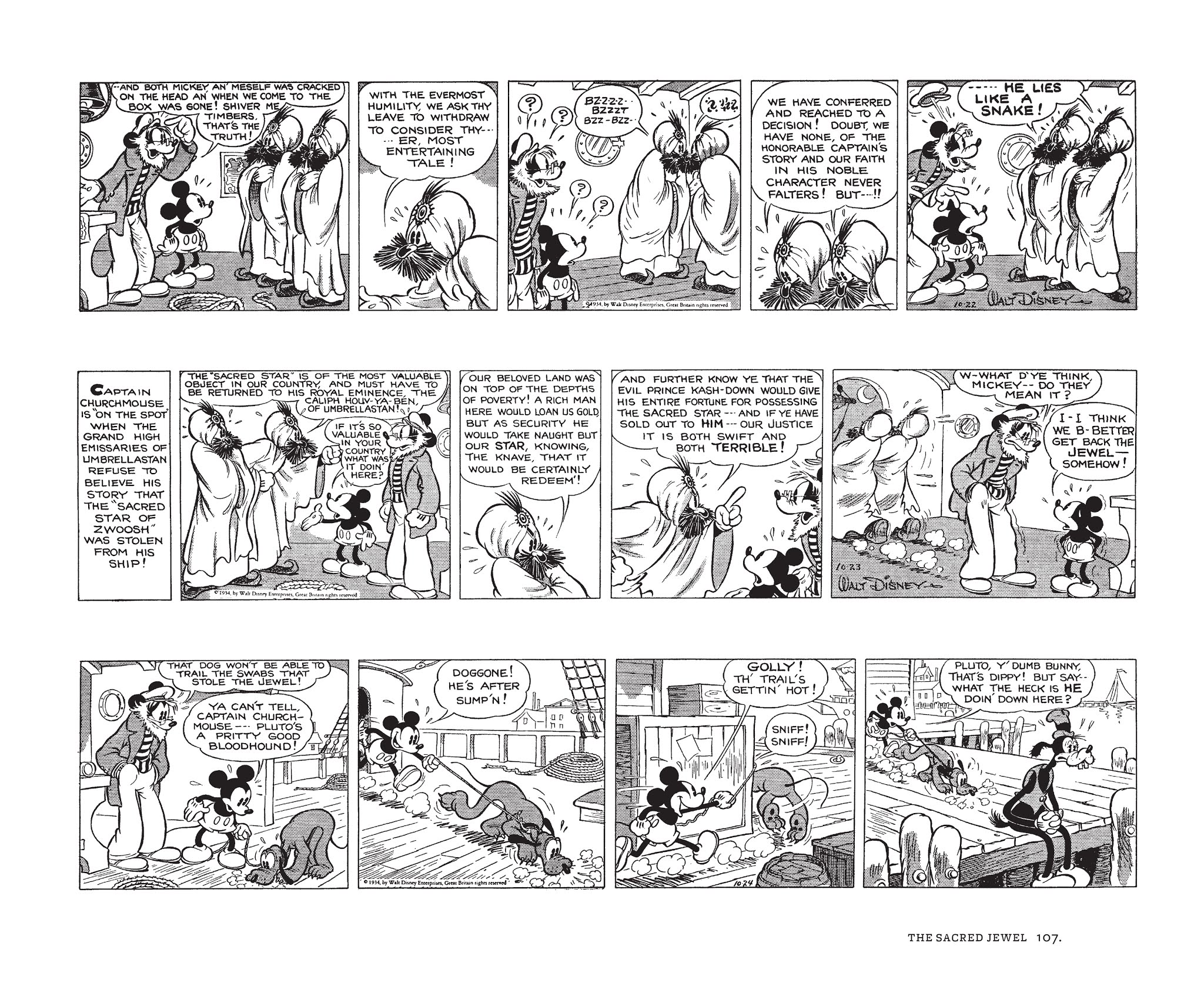 Read online Walt Disney's Mickey Mouse by Floyd Gottfredson comic -  Issue # TPB 3 (Part 2) - 7