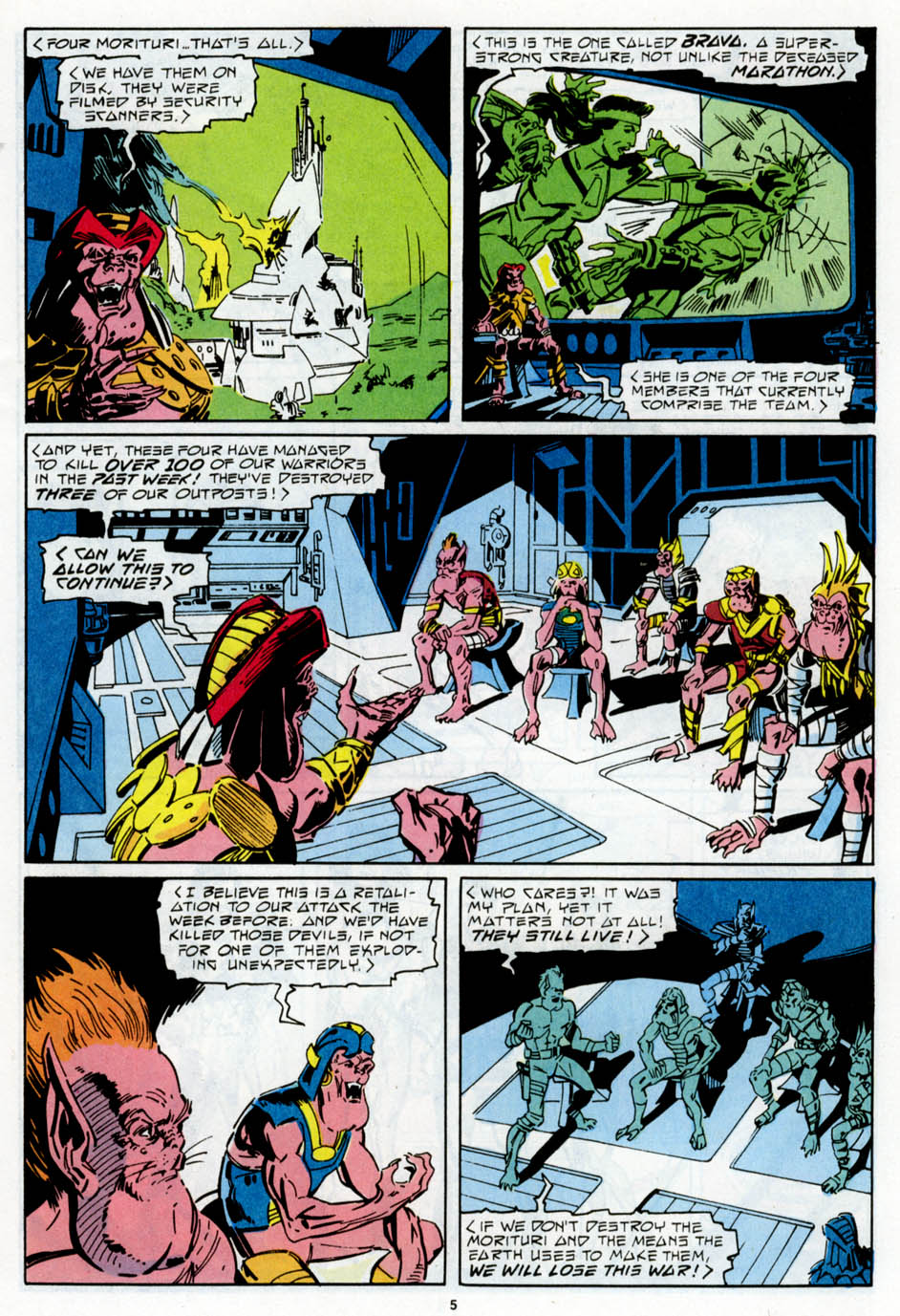 Read online Strikeforce: Morituri comic -  Issue #23 - 7