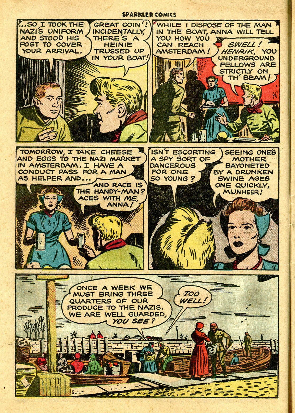 Read online Sparkler Comics comic -  Issue #30 - 24