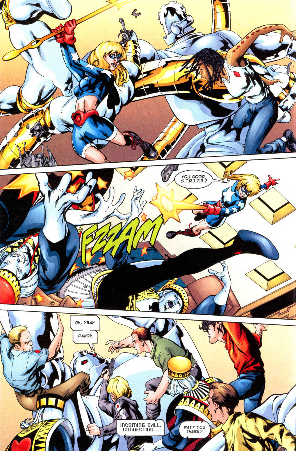 Read online JSA: All Stars (2003) comic -  Issue #4 - 7