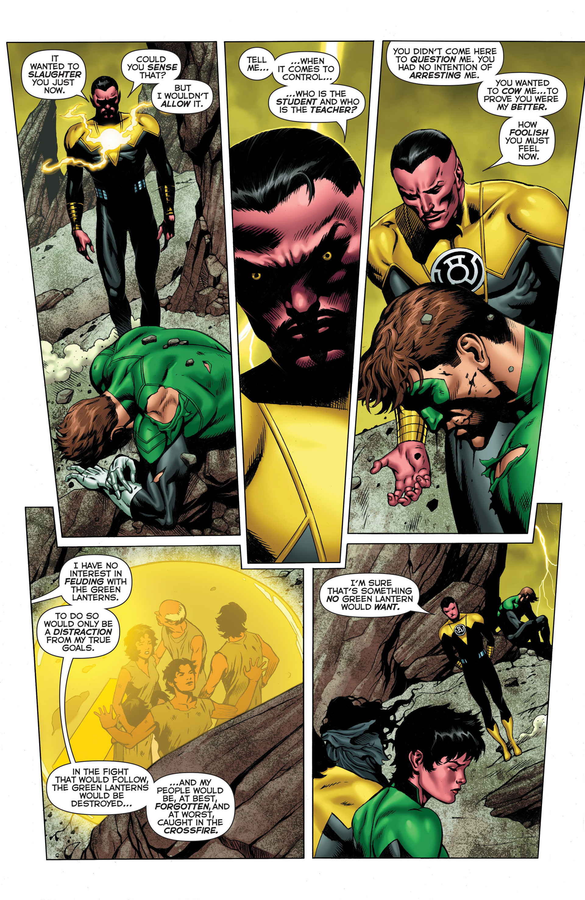Read online Sinestro comic -  Issue #5 - 18