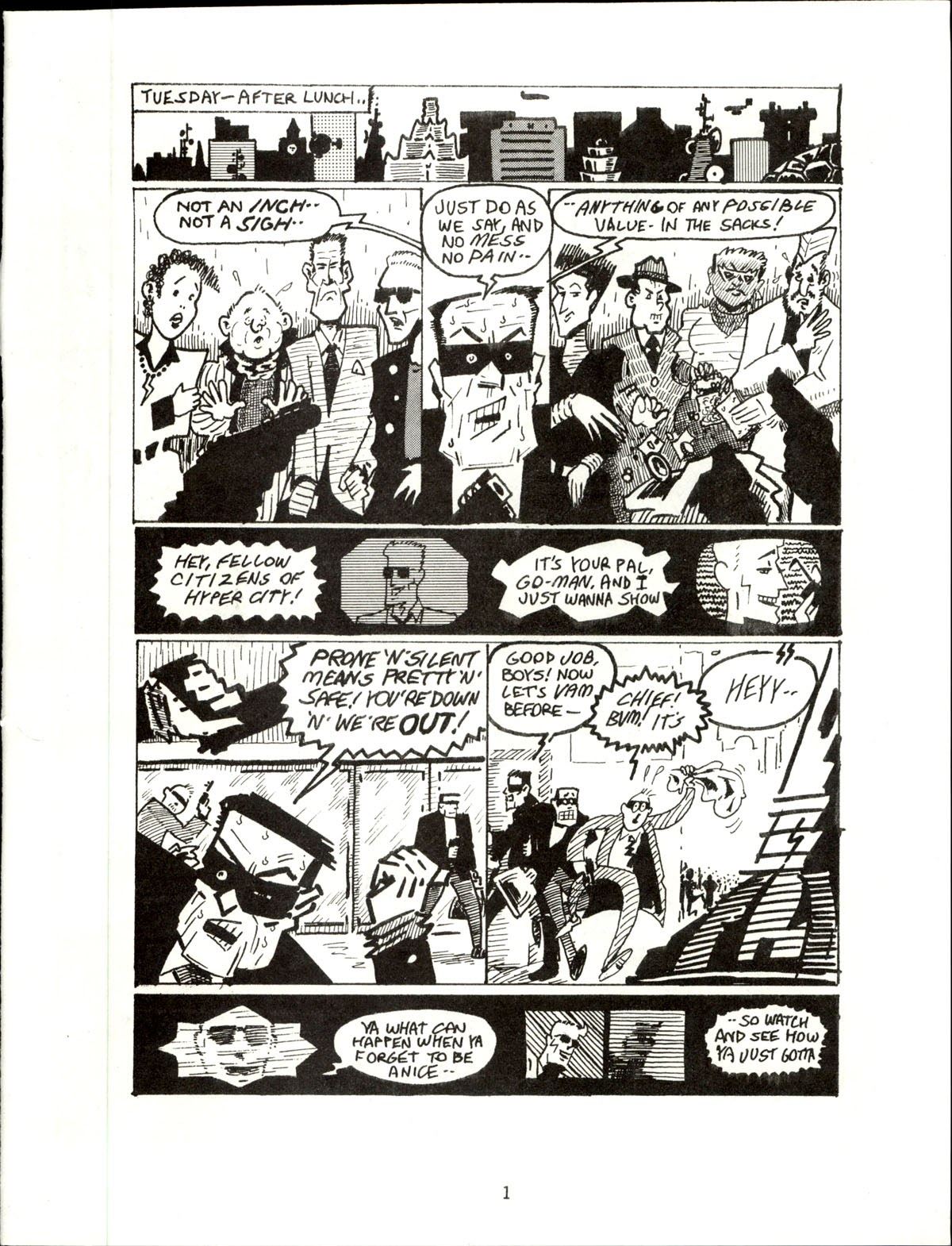 Read online Nerve comic -  Issue #1 - 3