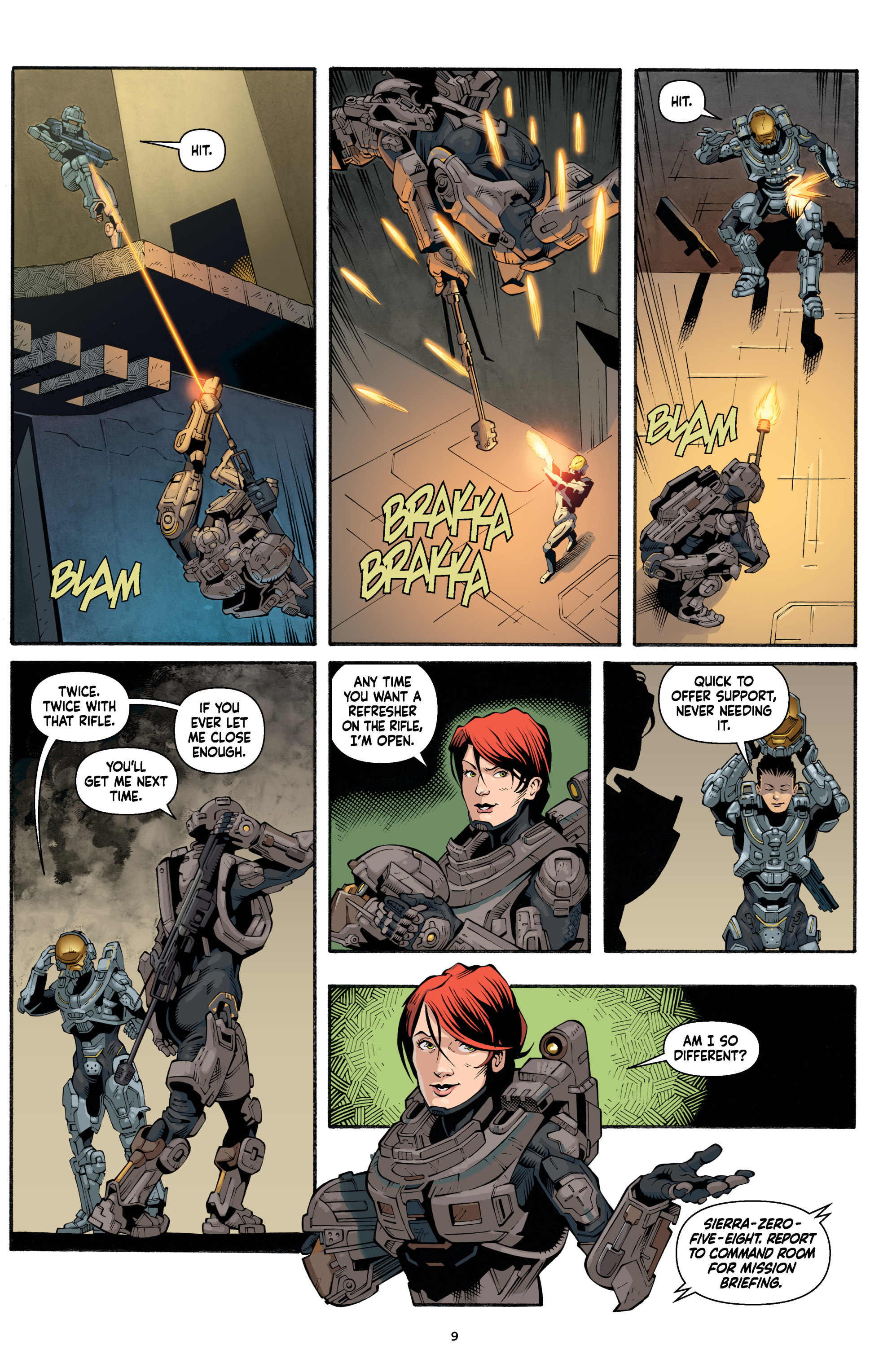 Read online Halo: Lone Wolf comic -  Issue # _TPB - 9
