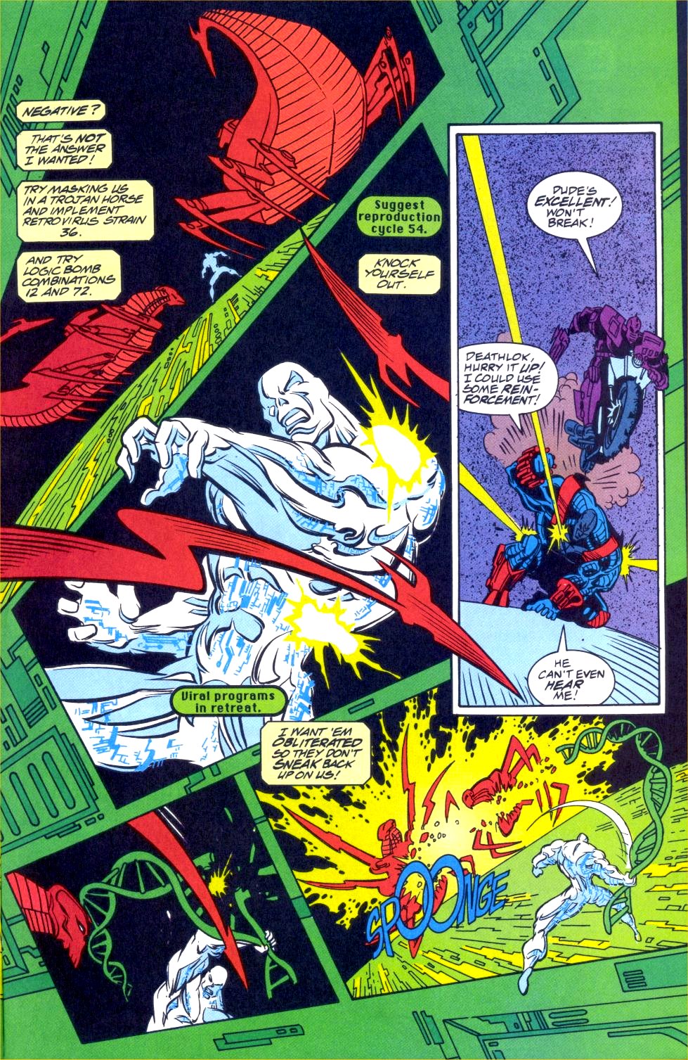 Read online Deathlok (1991) comic -  Issue #28 - 15