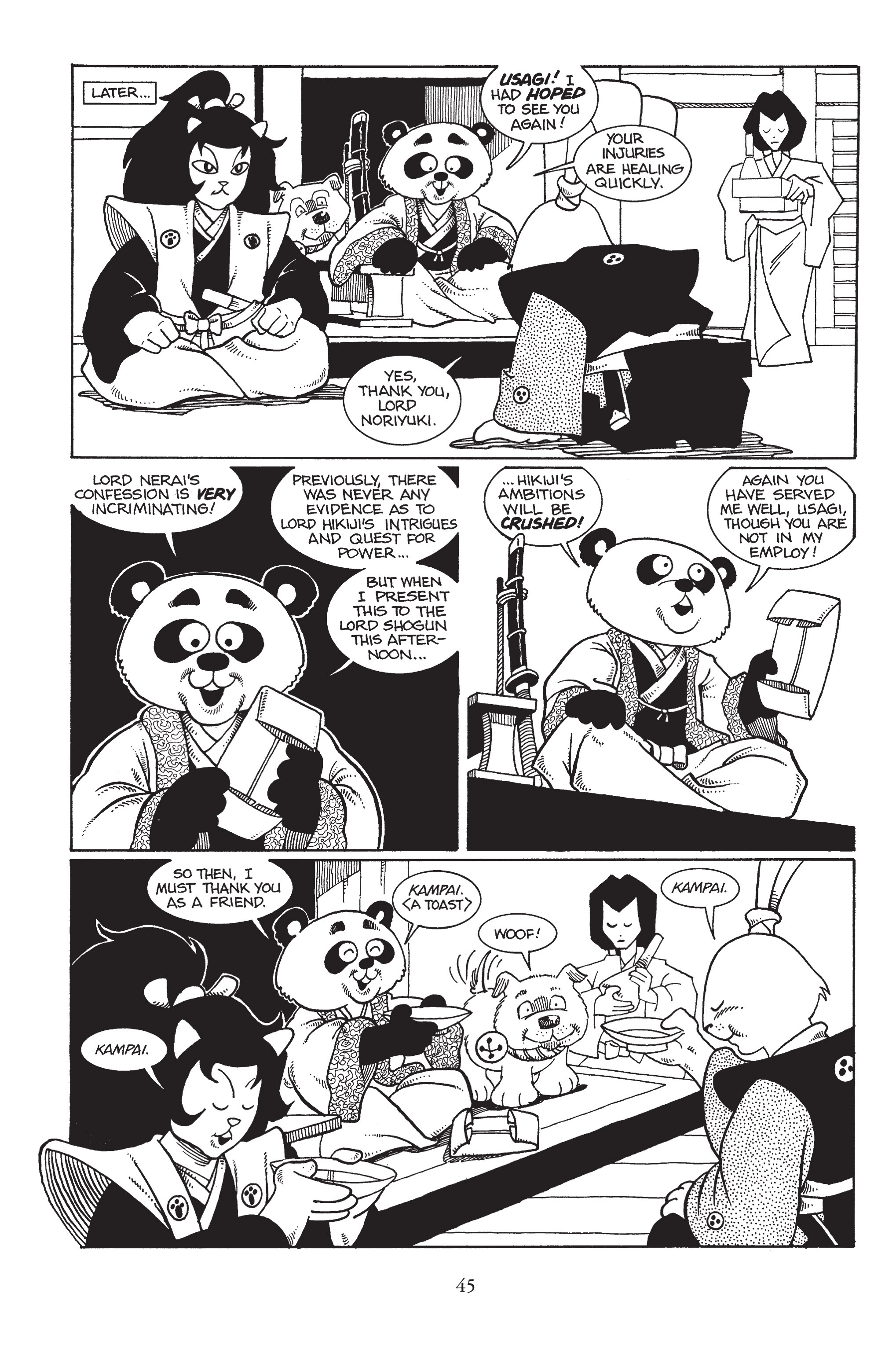 Read online Usagi Yojimbo (1987) comic -  Issue # _TPB 1 - 49