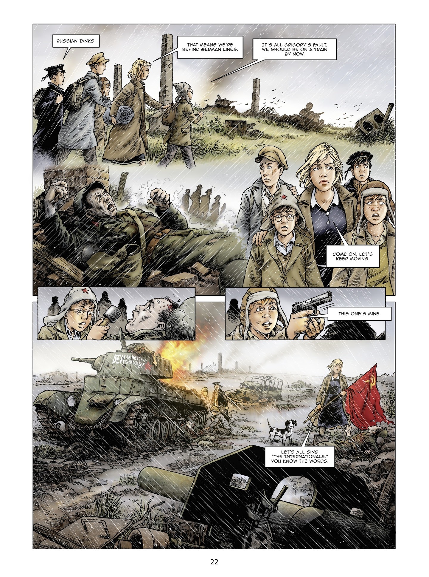 Read online The Lions of Leningrad comic -  Issue #1 - 23