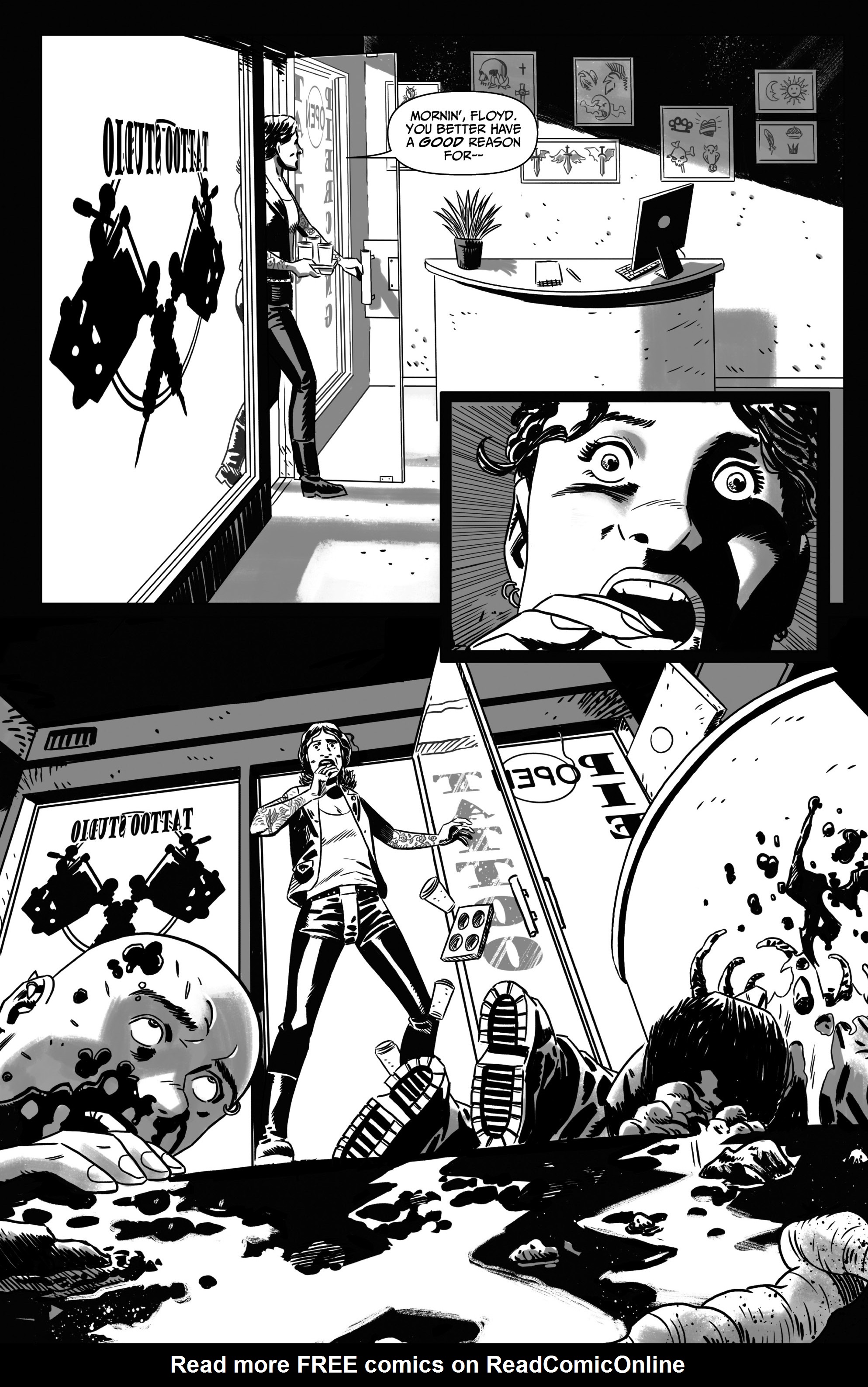 Read online Scratcher comic -  Issue #1 - 5