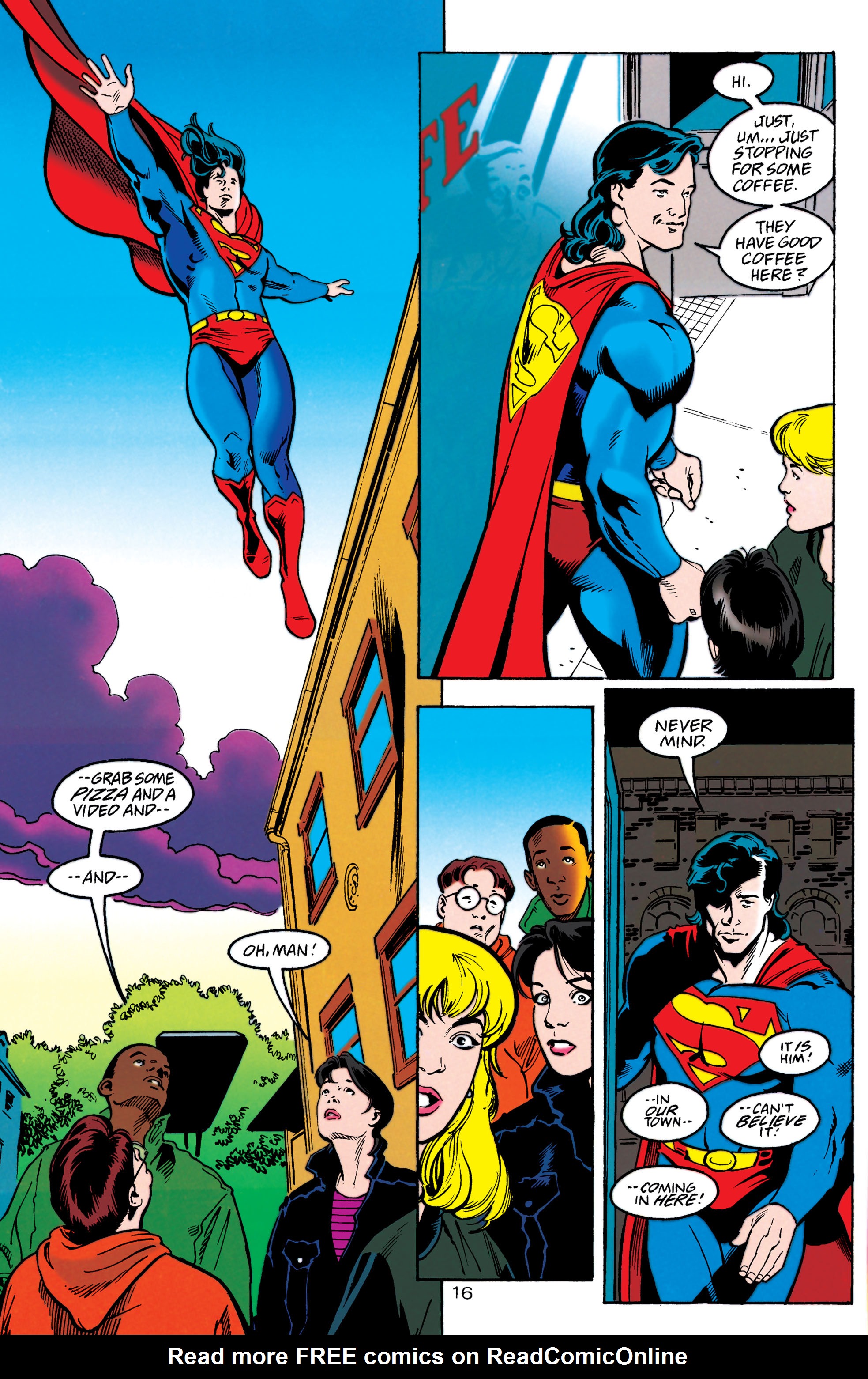 Read online Adventures of Superman (1987) comic -  Issue #525 - 17