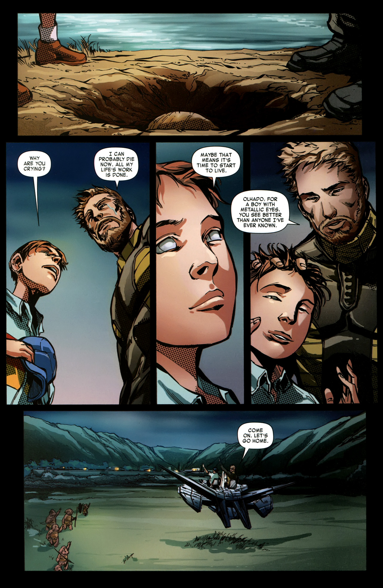 Read online Orson Scott Card's Speaker for the Dead comic -  Issue #5 - 24